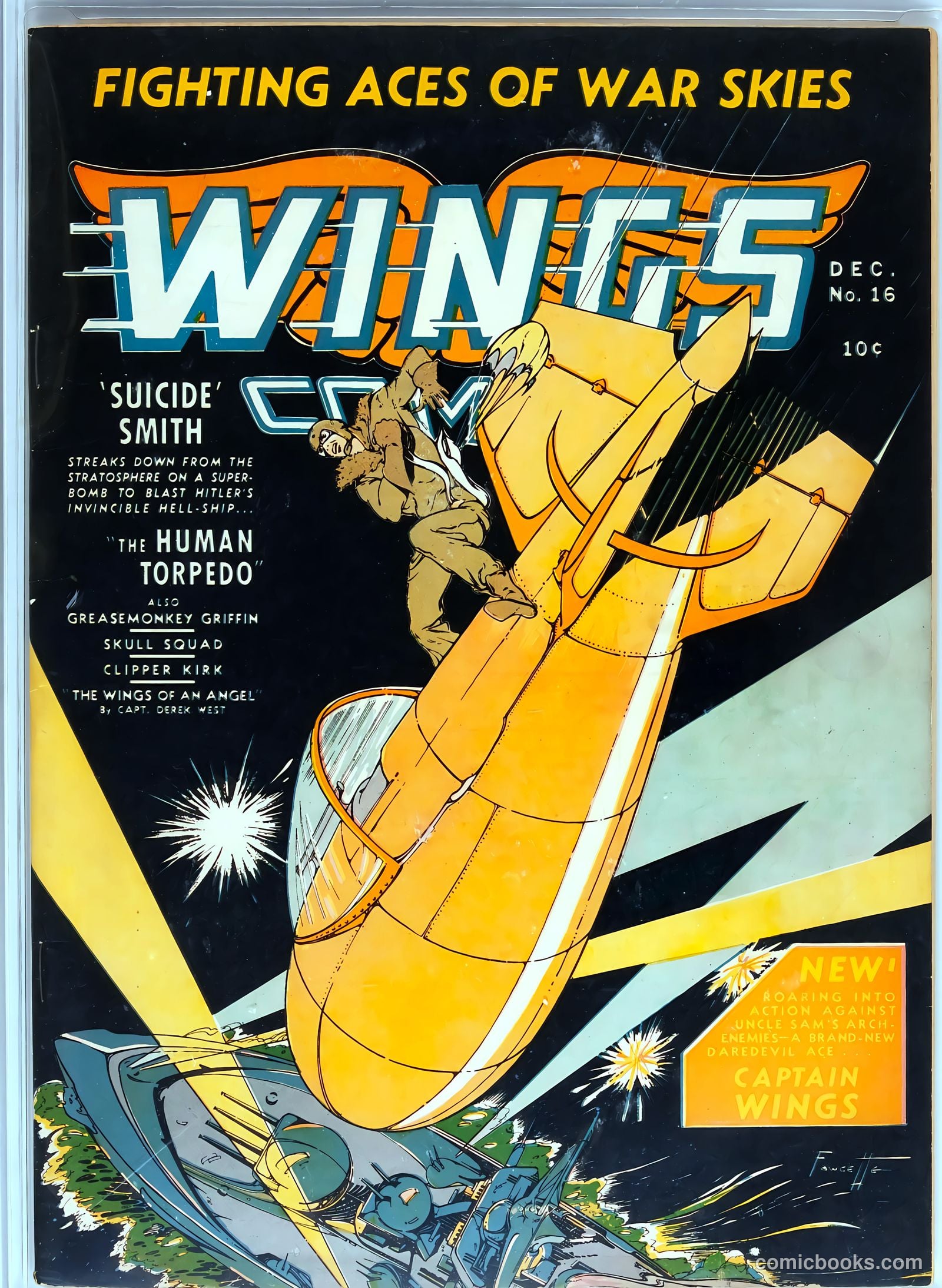 Wings Comics #16