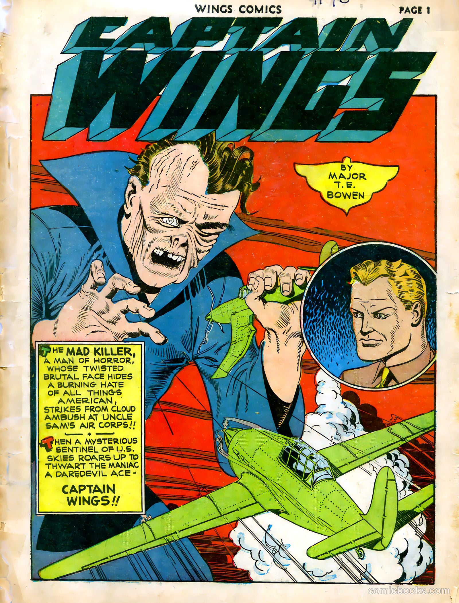 Wings Comics #16 (1941) — page 3 of 68