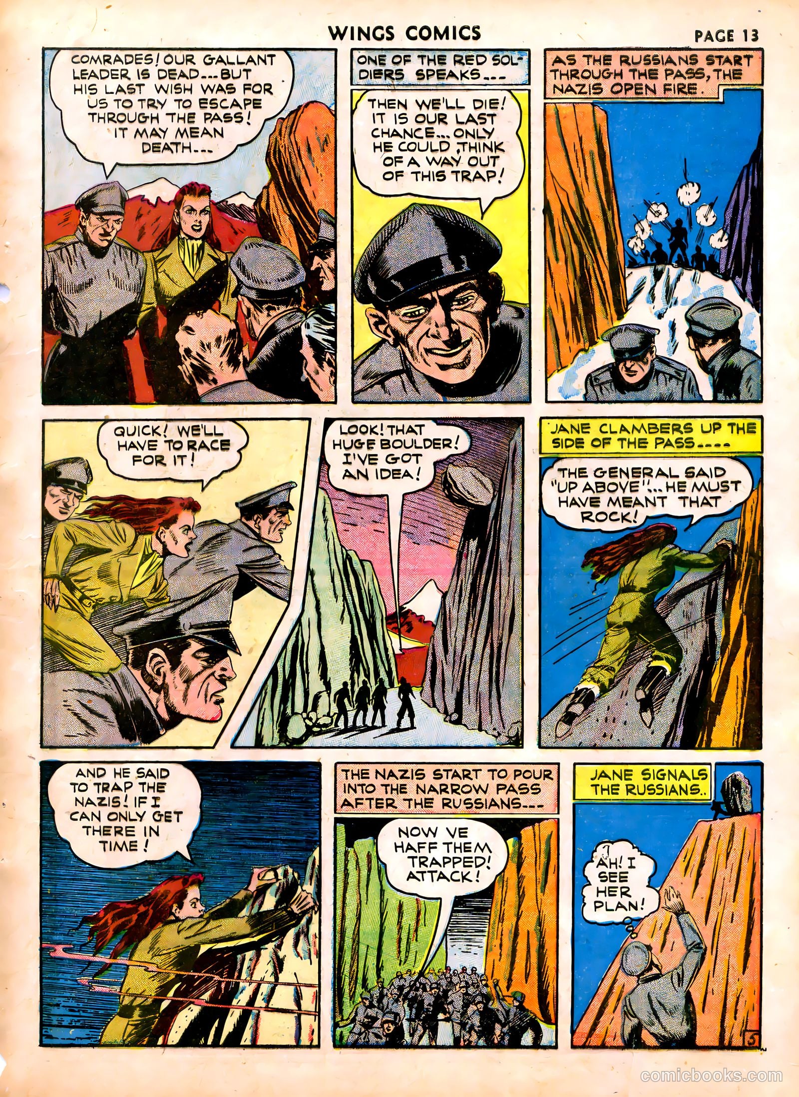 Wings Comics #16 (1941) — page 15 of 68