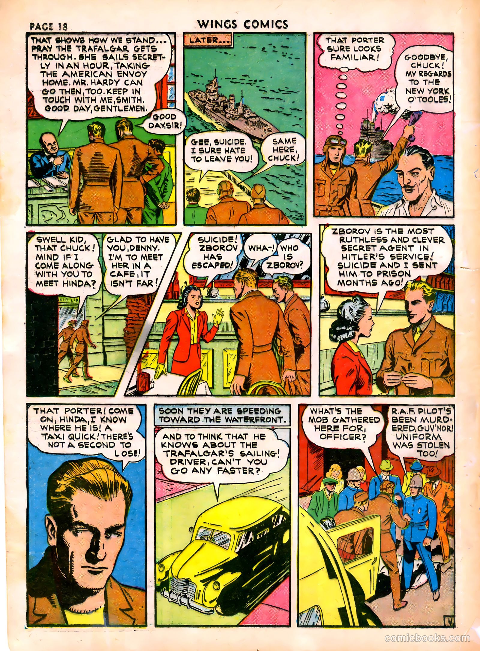 Wings Comics #16 (1941) — page 20 of 68