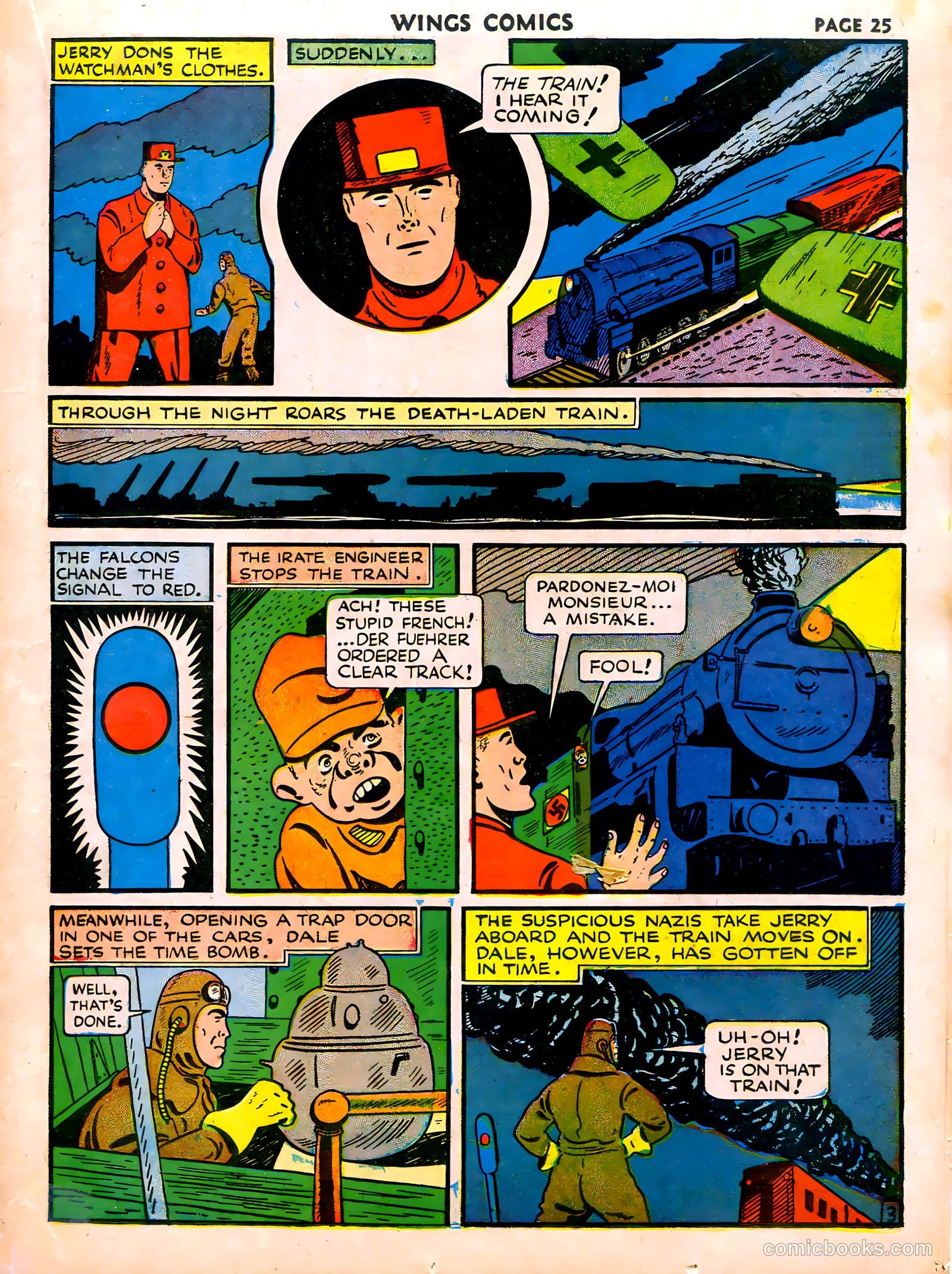 Wings Comics #16 (1941) — page 27 of 68