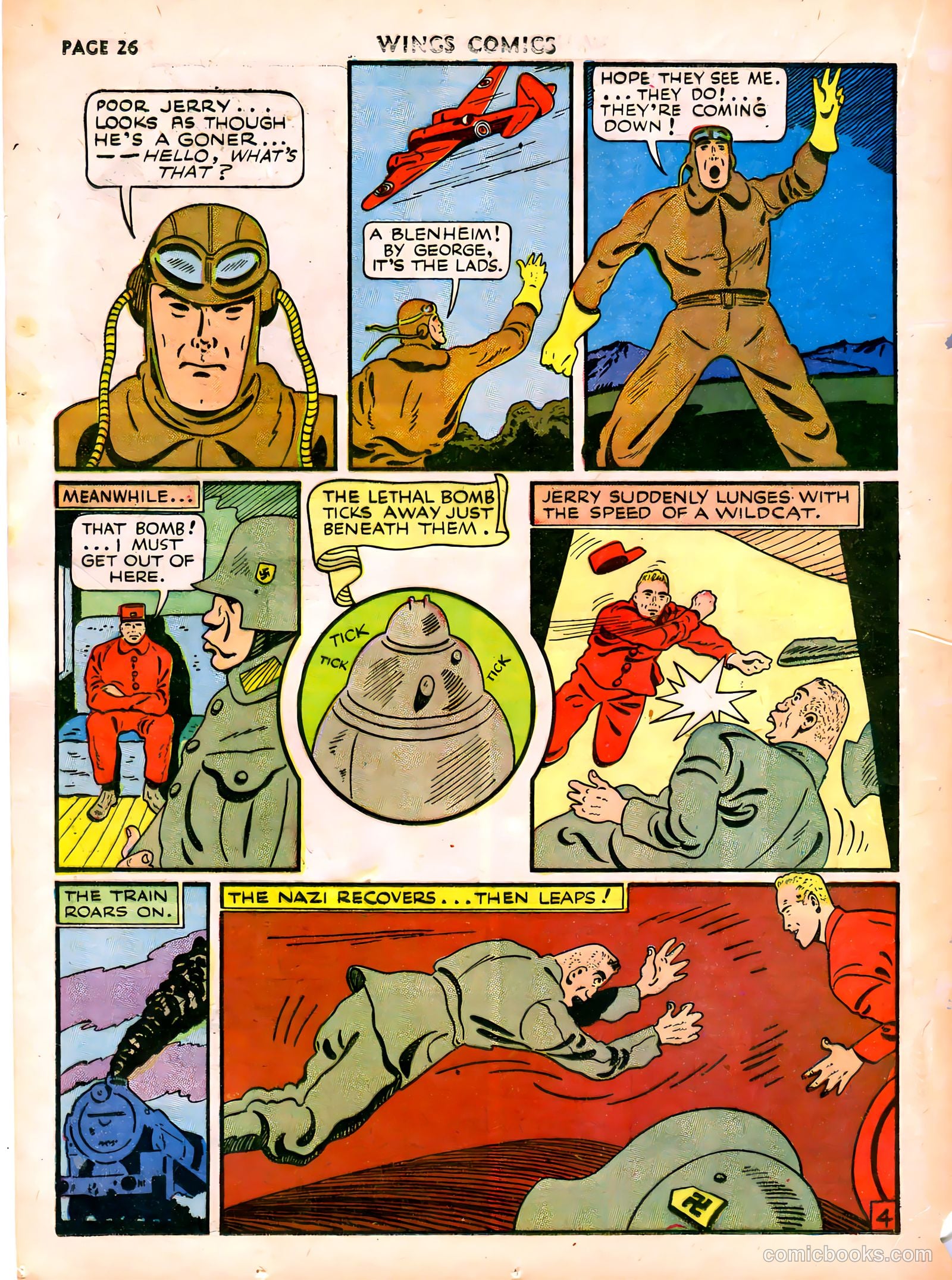 Wings Comics #16 (1941) — page 28 of 68