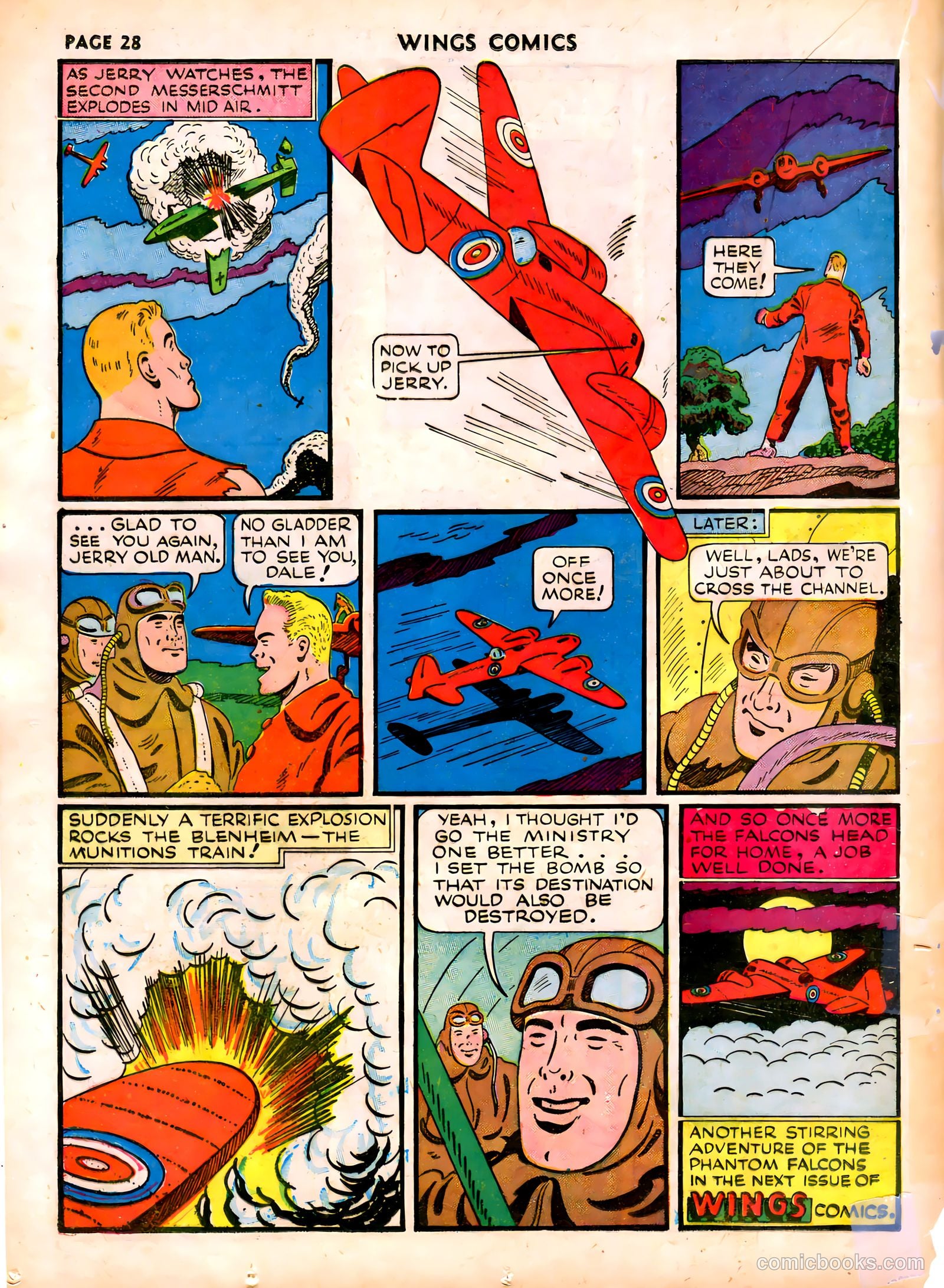 Wings Comics #16 (1941) — page 30 of 68