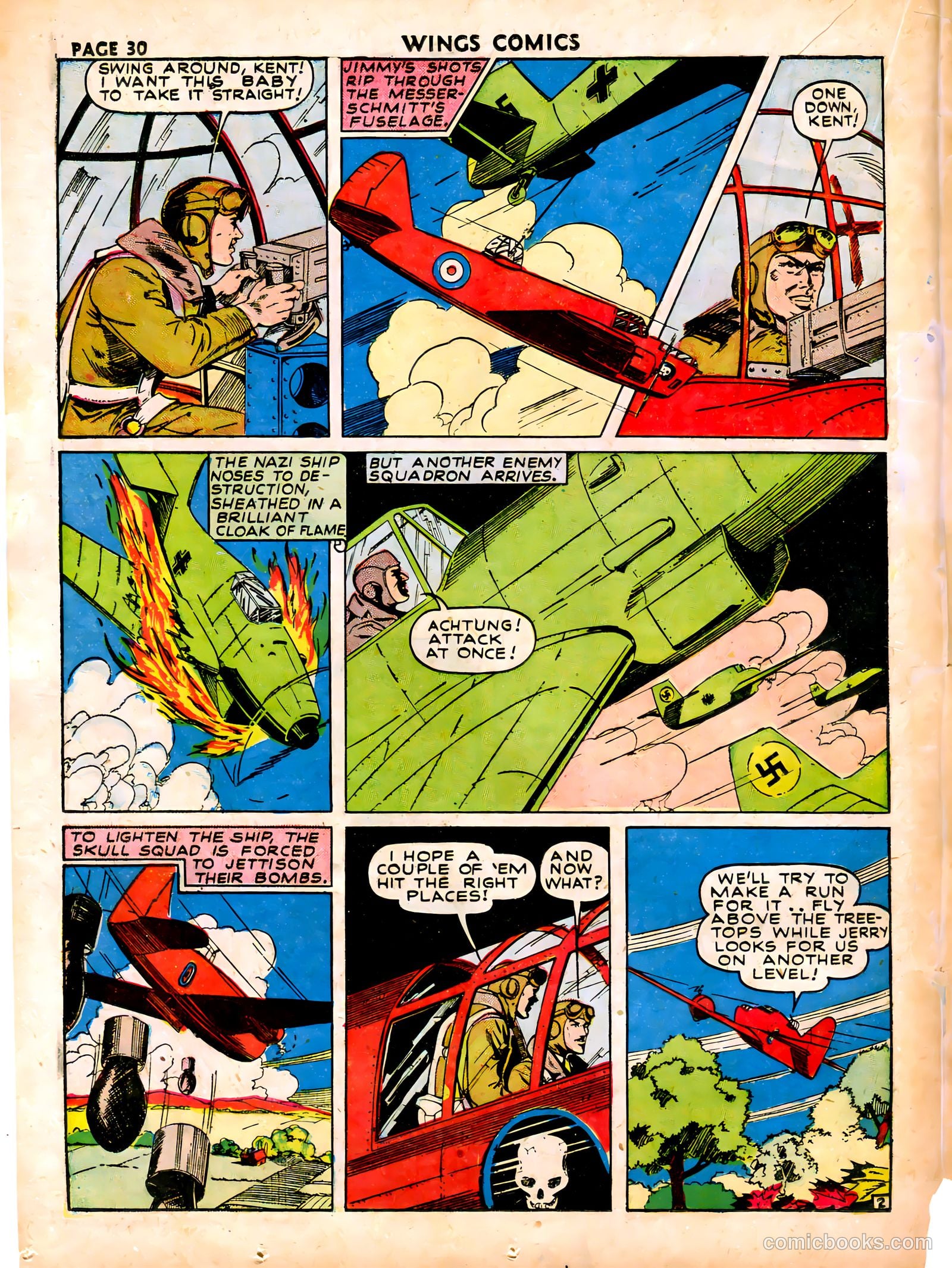 Wings Comics #16 (1941) — page 32 of 68