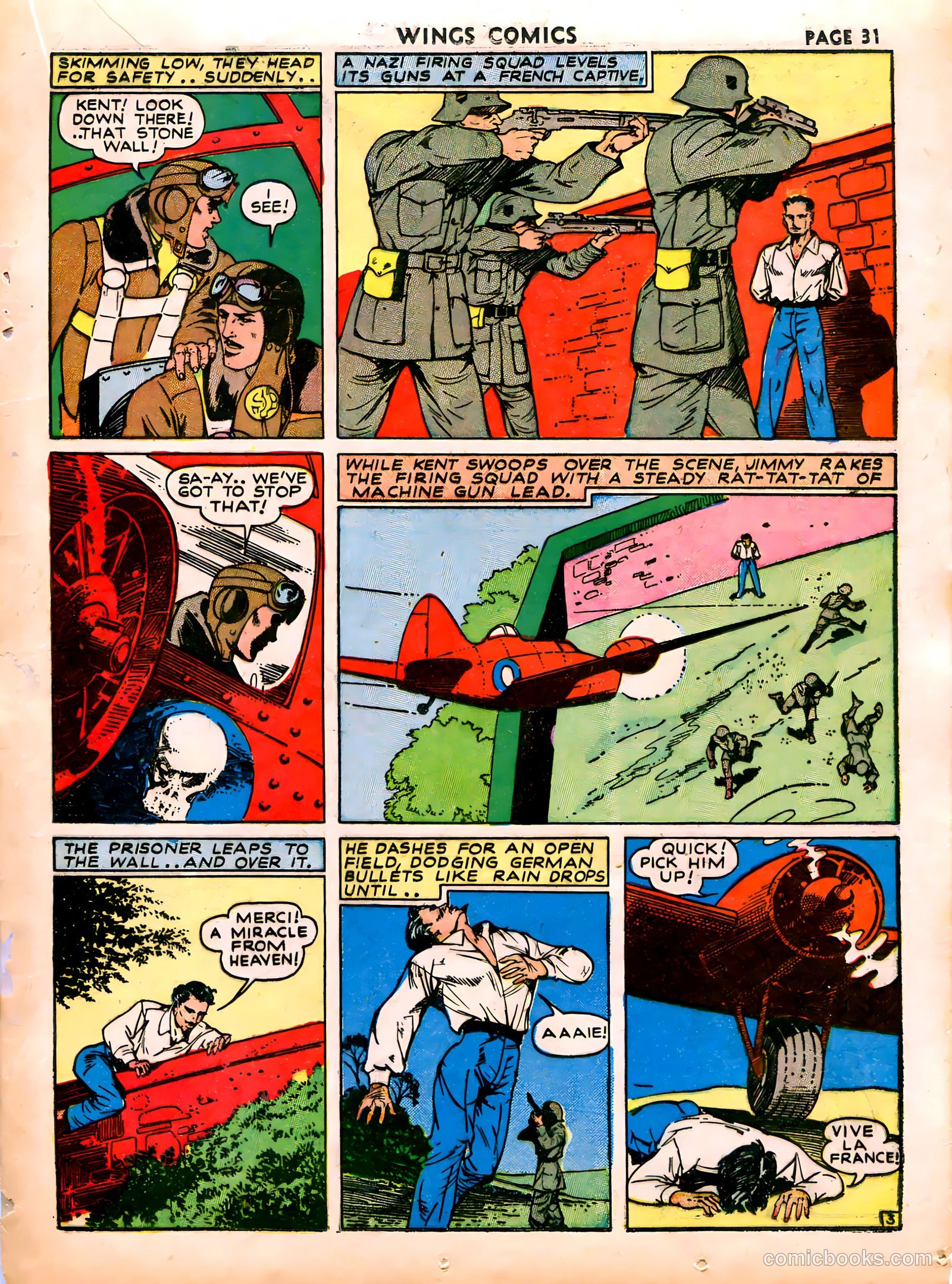 Wings Comics #16 (1941) — page 33 of 68