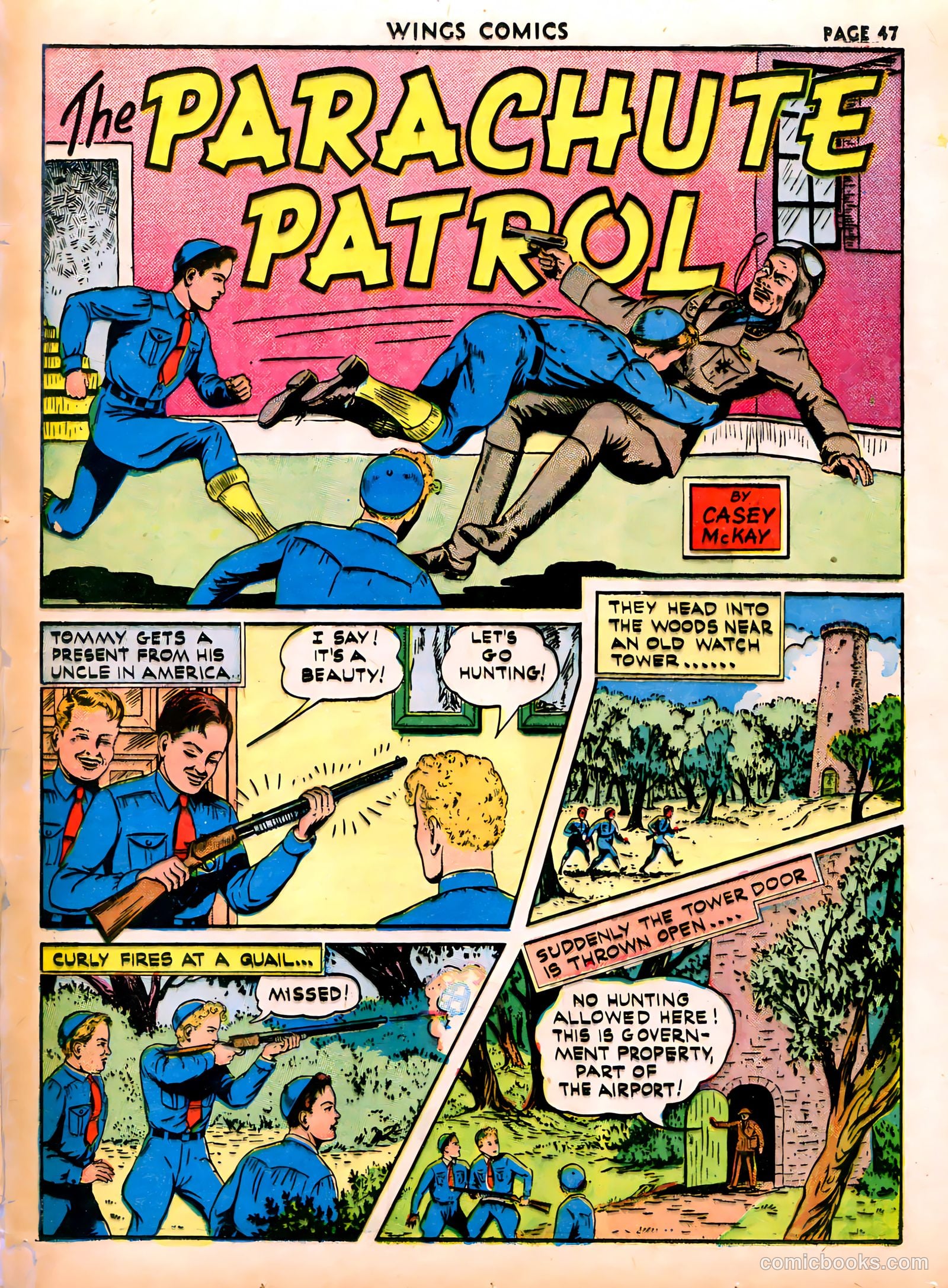 Wings Comics #16 (1941) — page 49 of 68