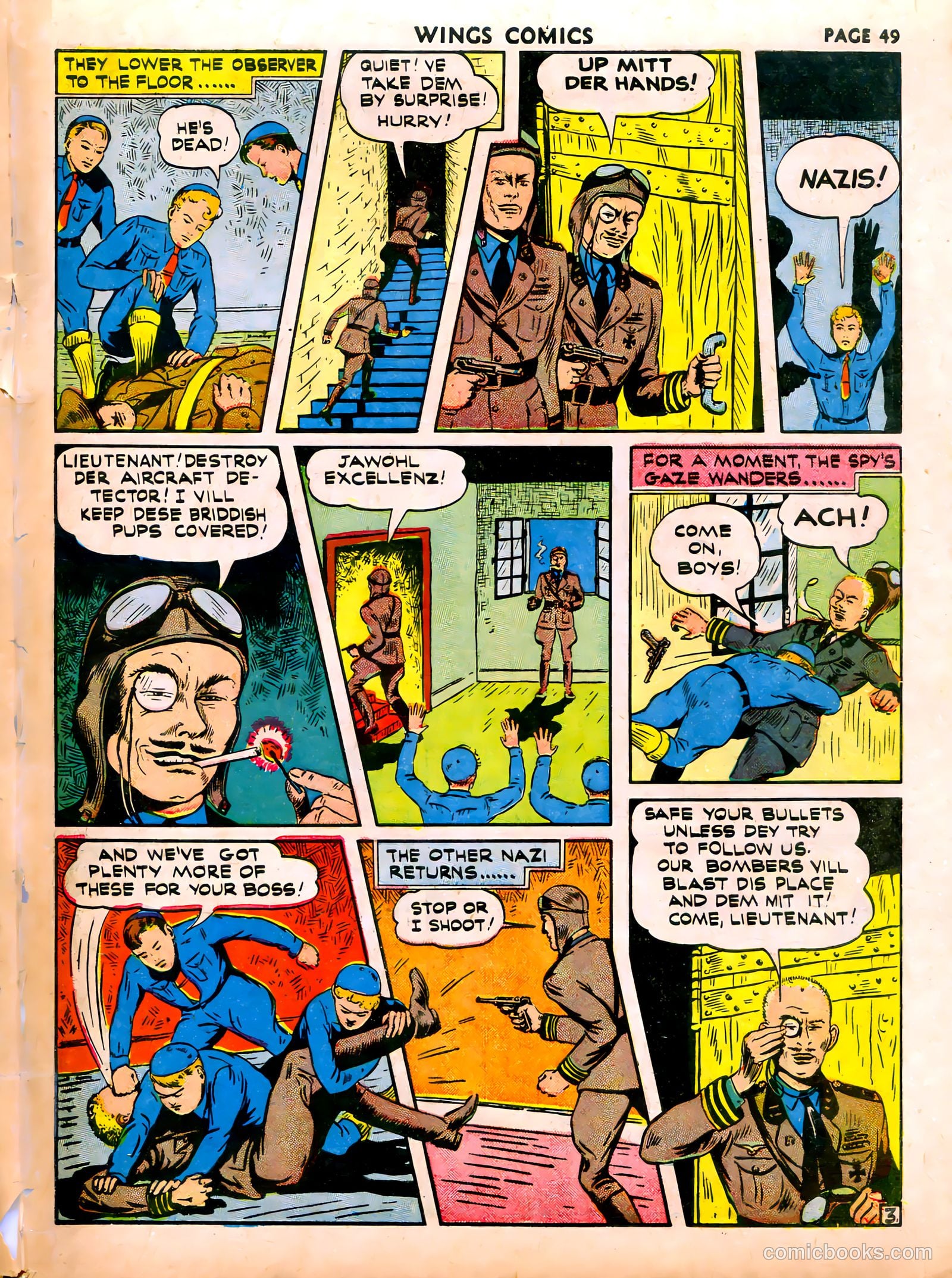 Wings Comics #16 (1941) — page 51 of 68