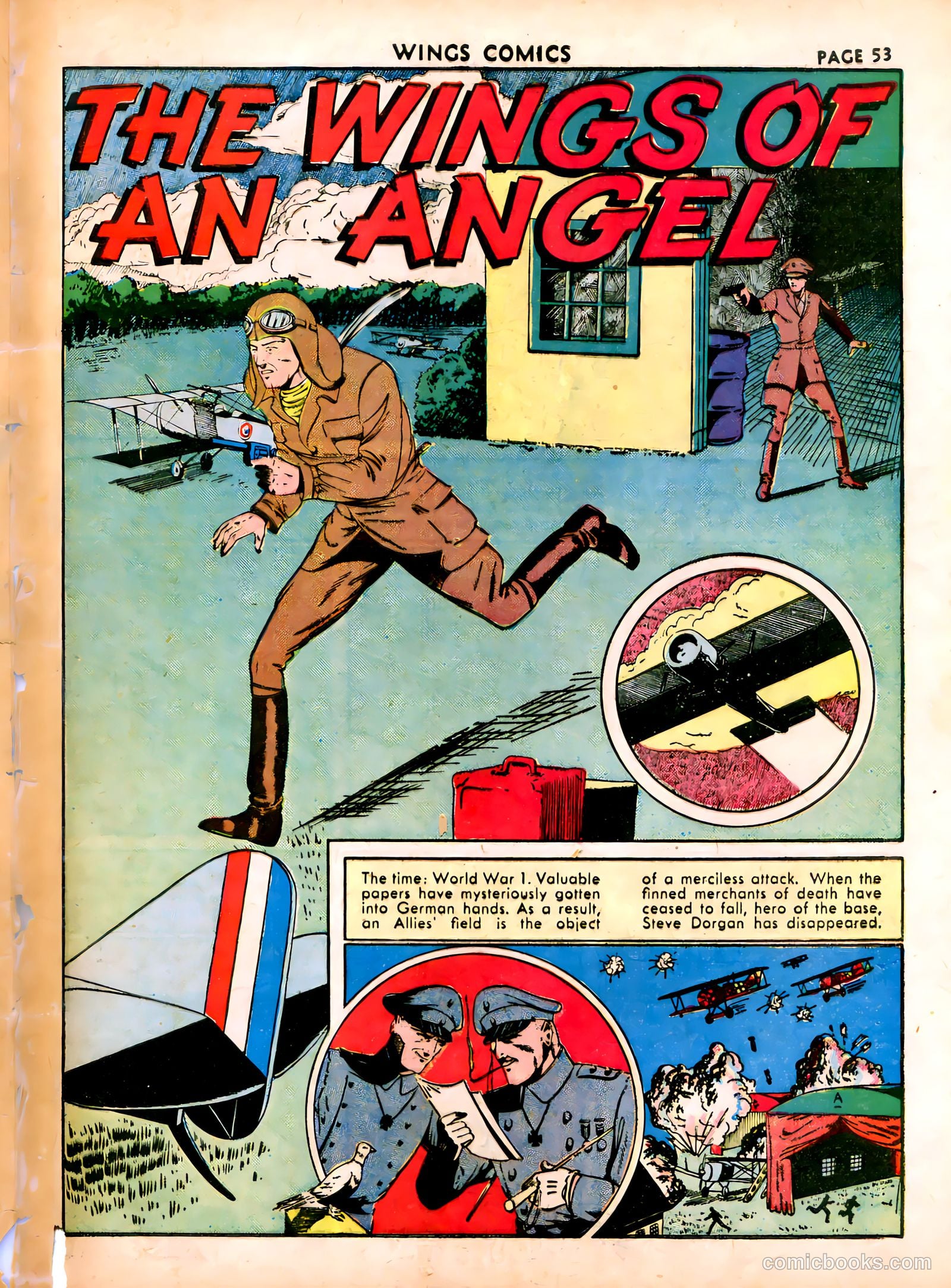 Wings Comics #16 (1941) — page 55 of 68