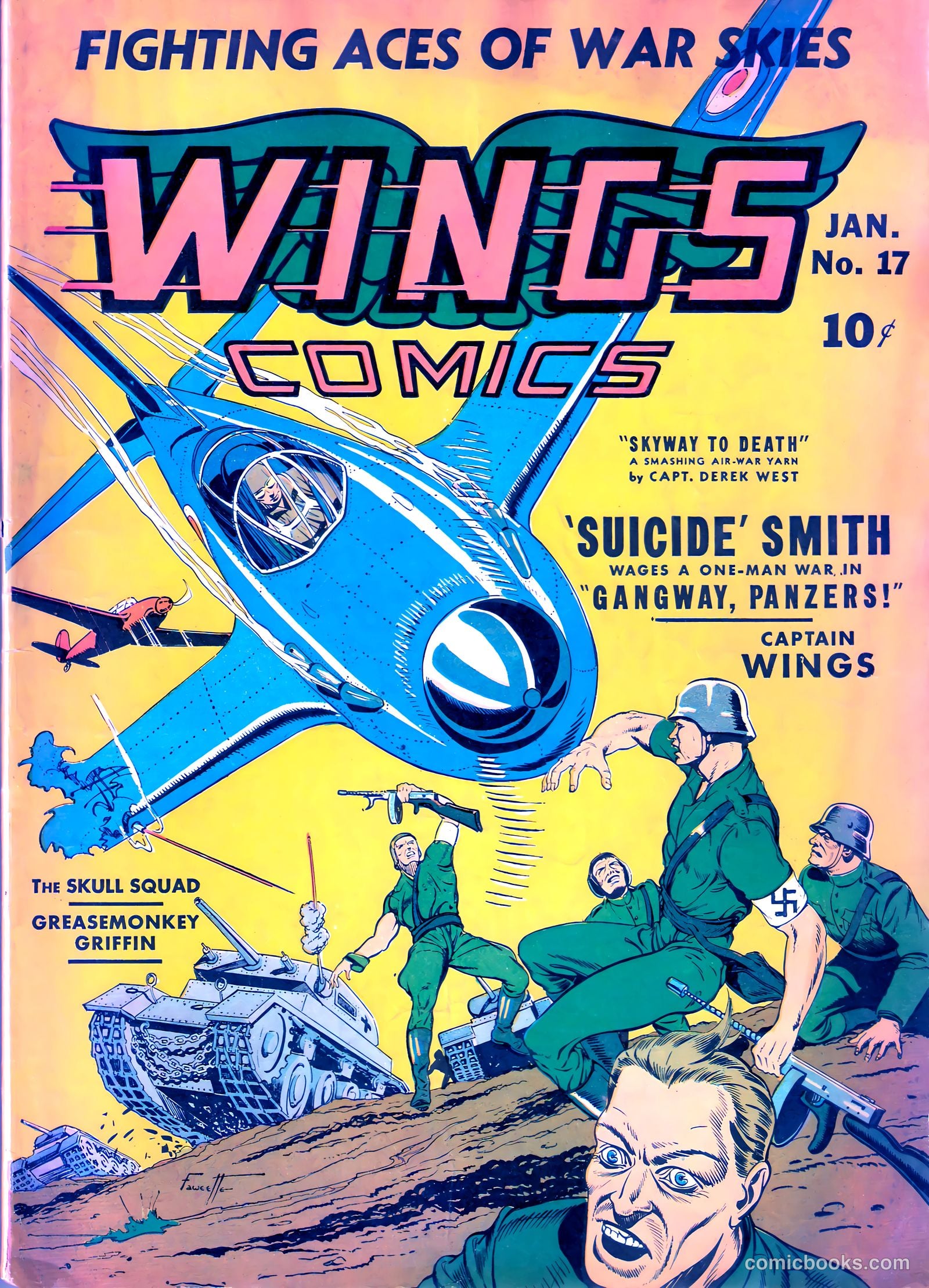 Wings Comics #17