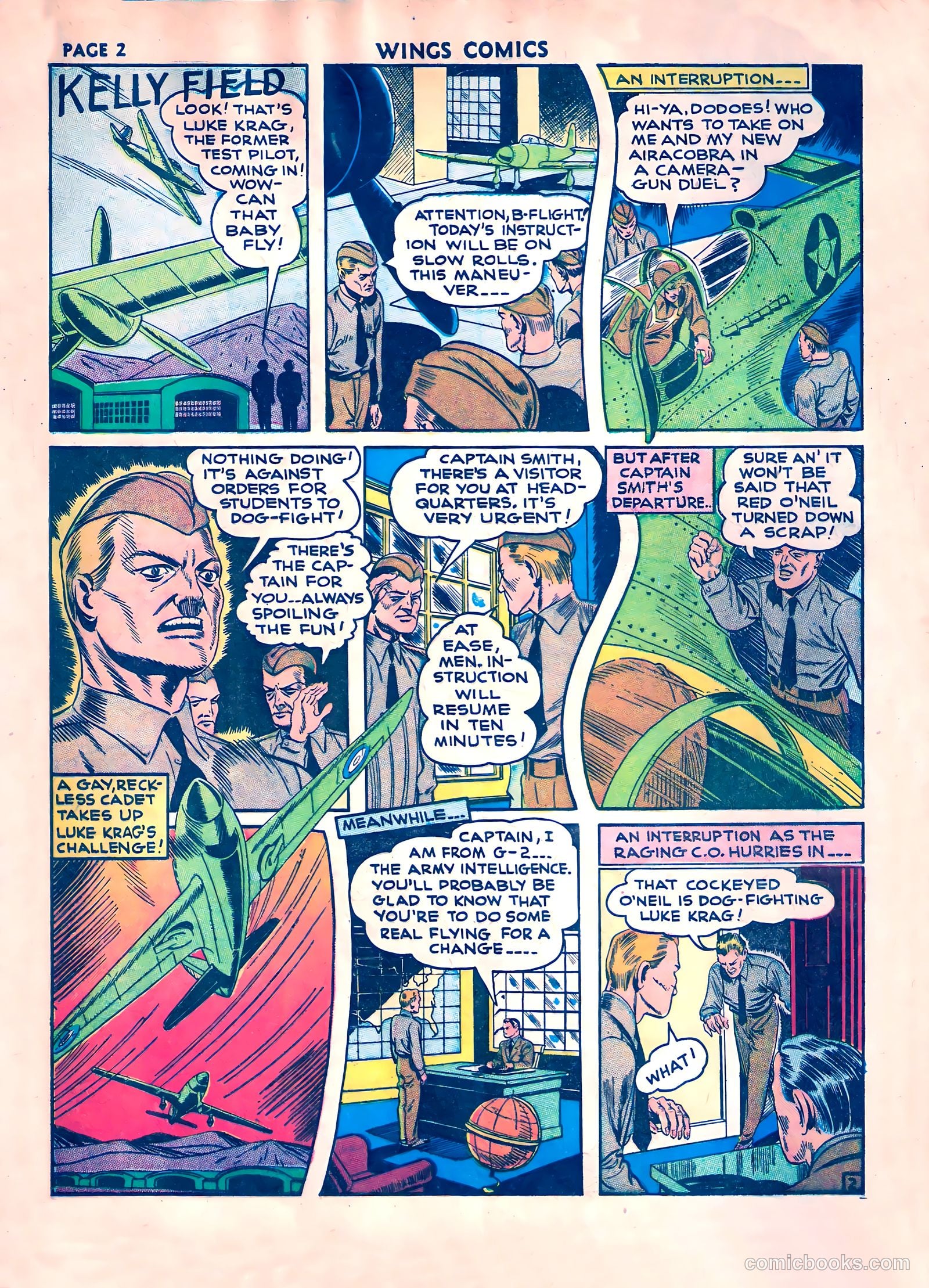 Wings Comics #17 (1942) — page 4 of 68
