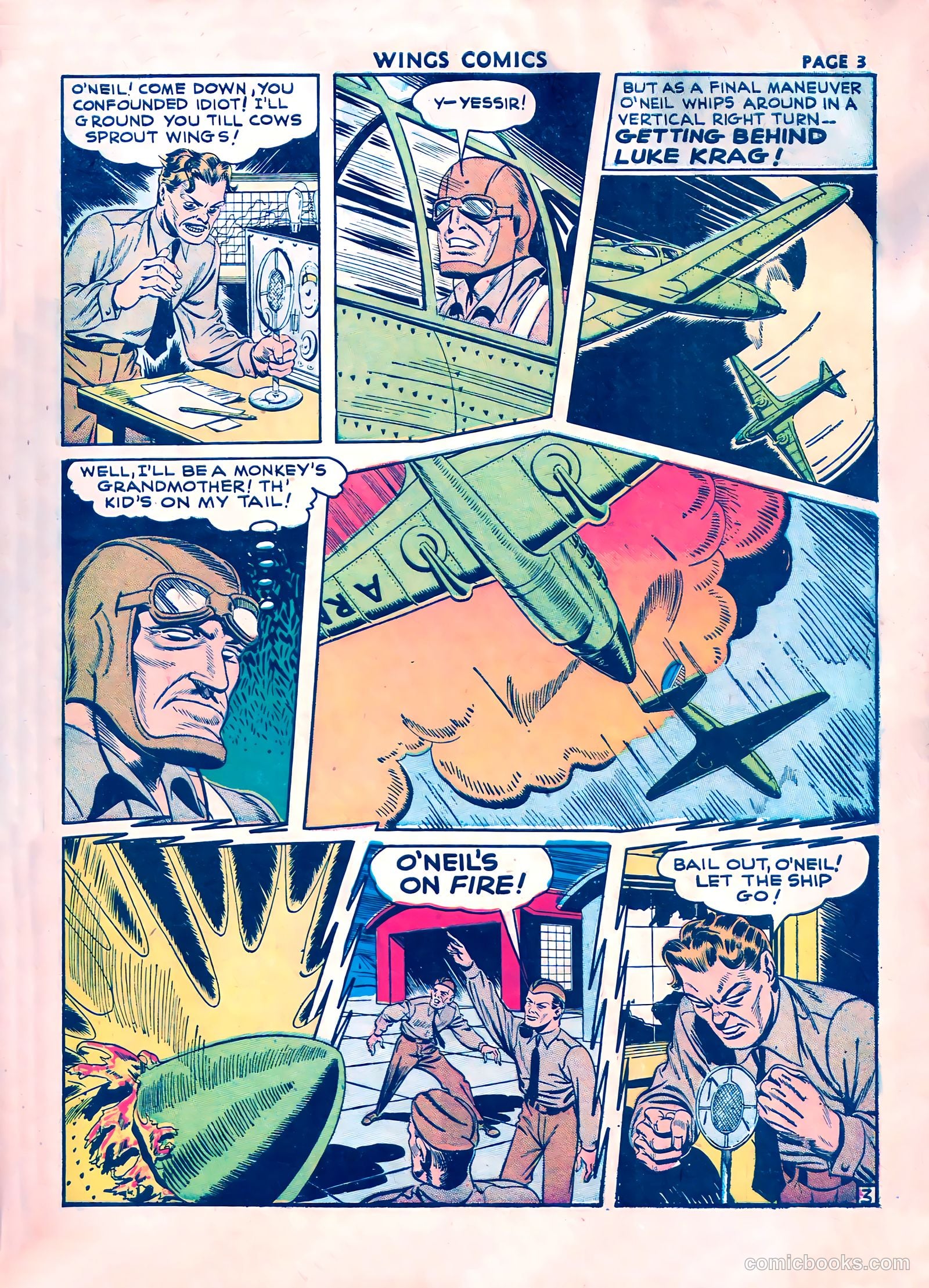 Wings Comics #17 (1942) — page 5 of 68