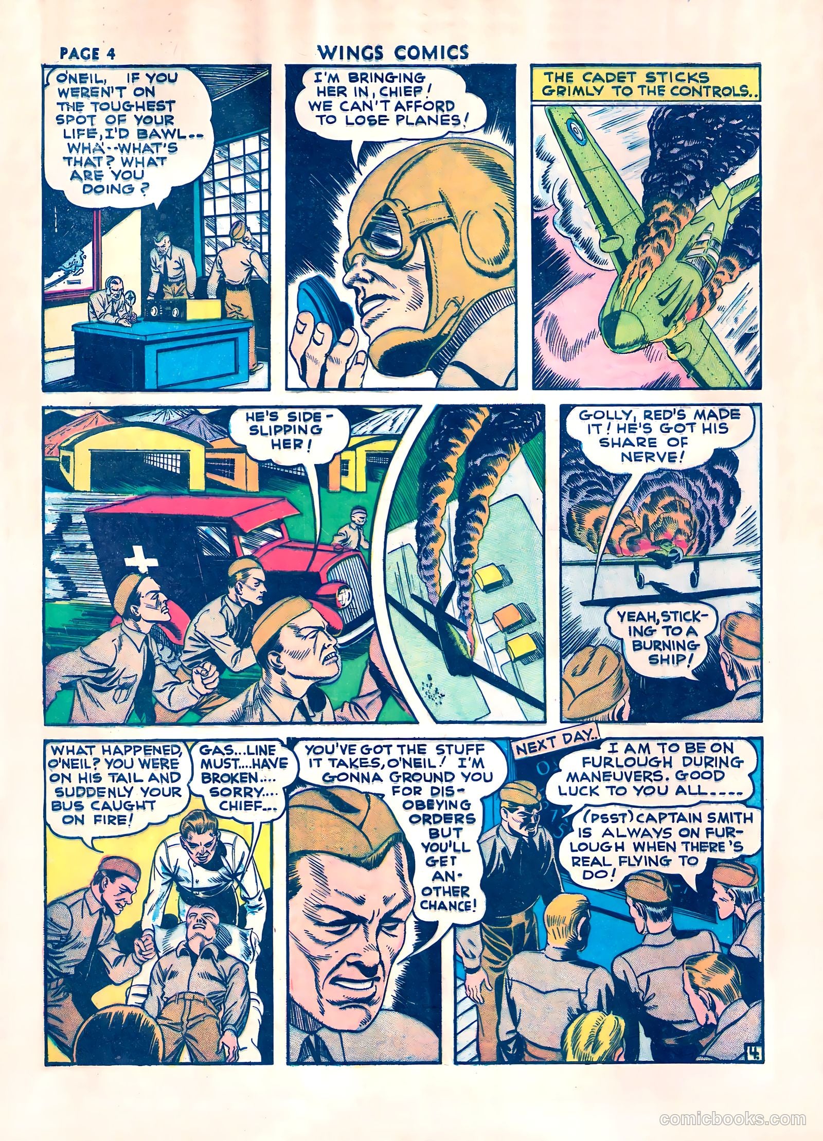 Wings Comics #17 (1942) — page 6 of 68