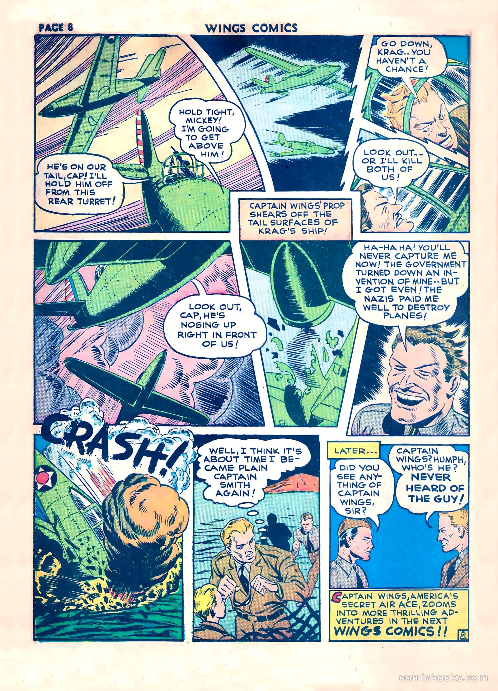 Wings Comics #17 (1942) — page 10 of 68
