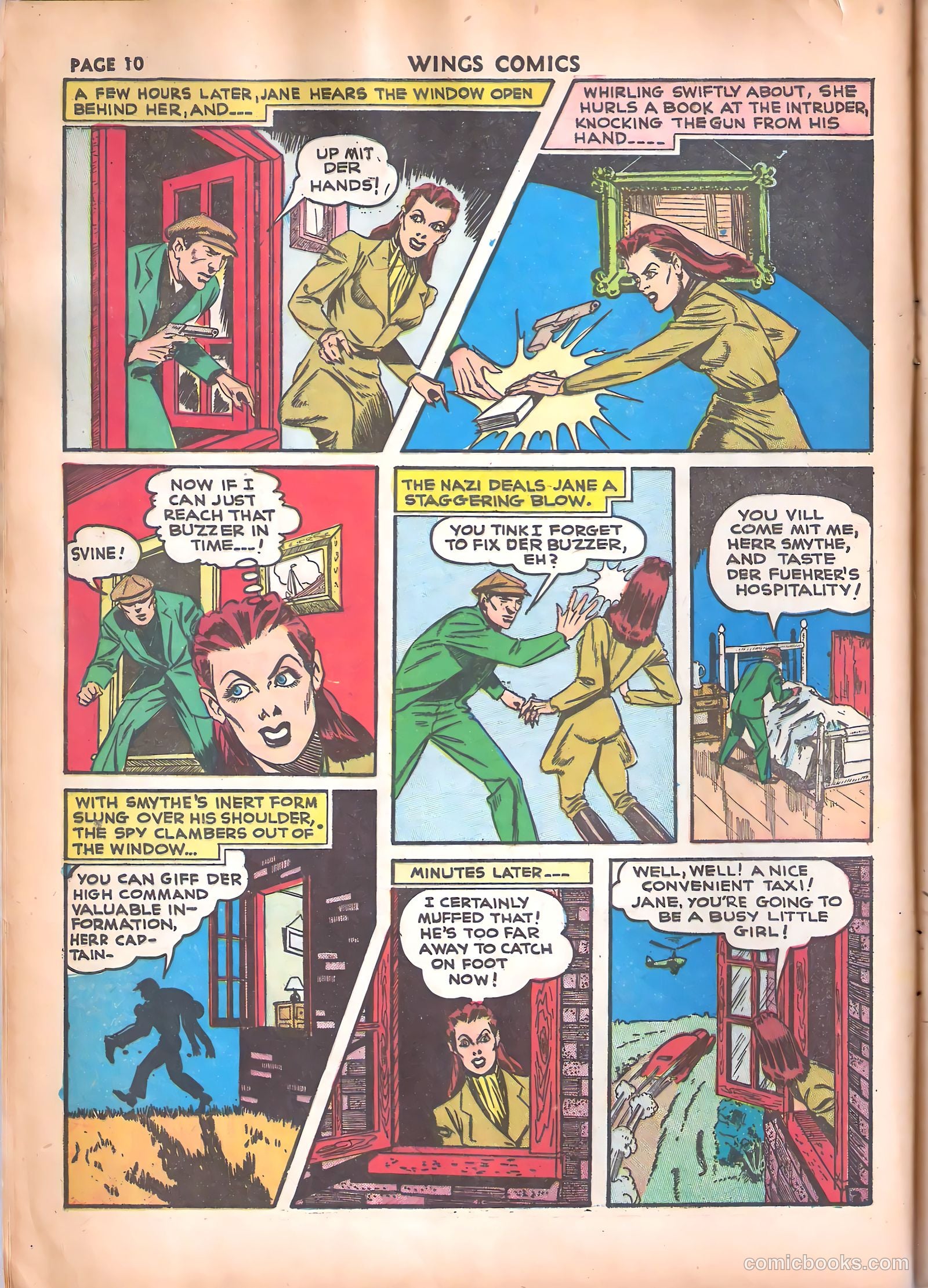 Wings Comics #17 (1942) — page 12 of 68