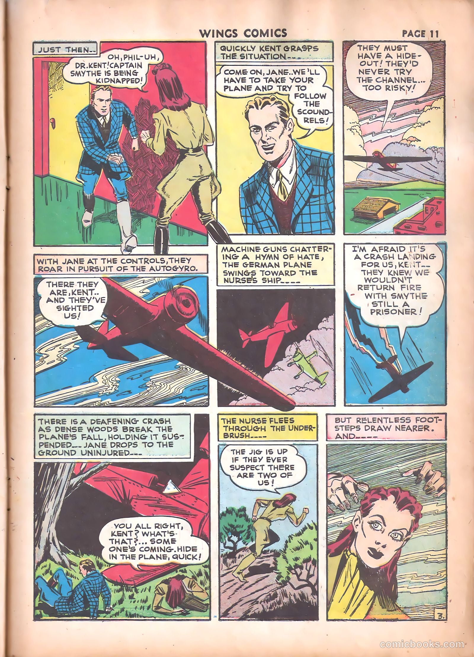 Wings Comics #17 (1942) — page 13 of 68