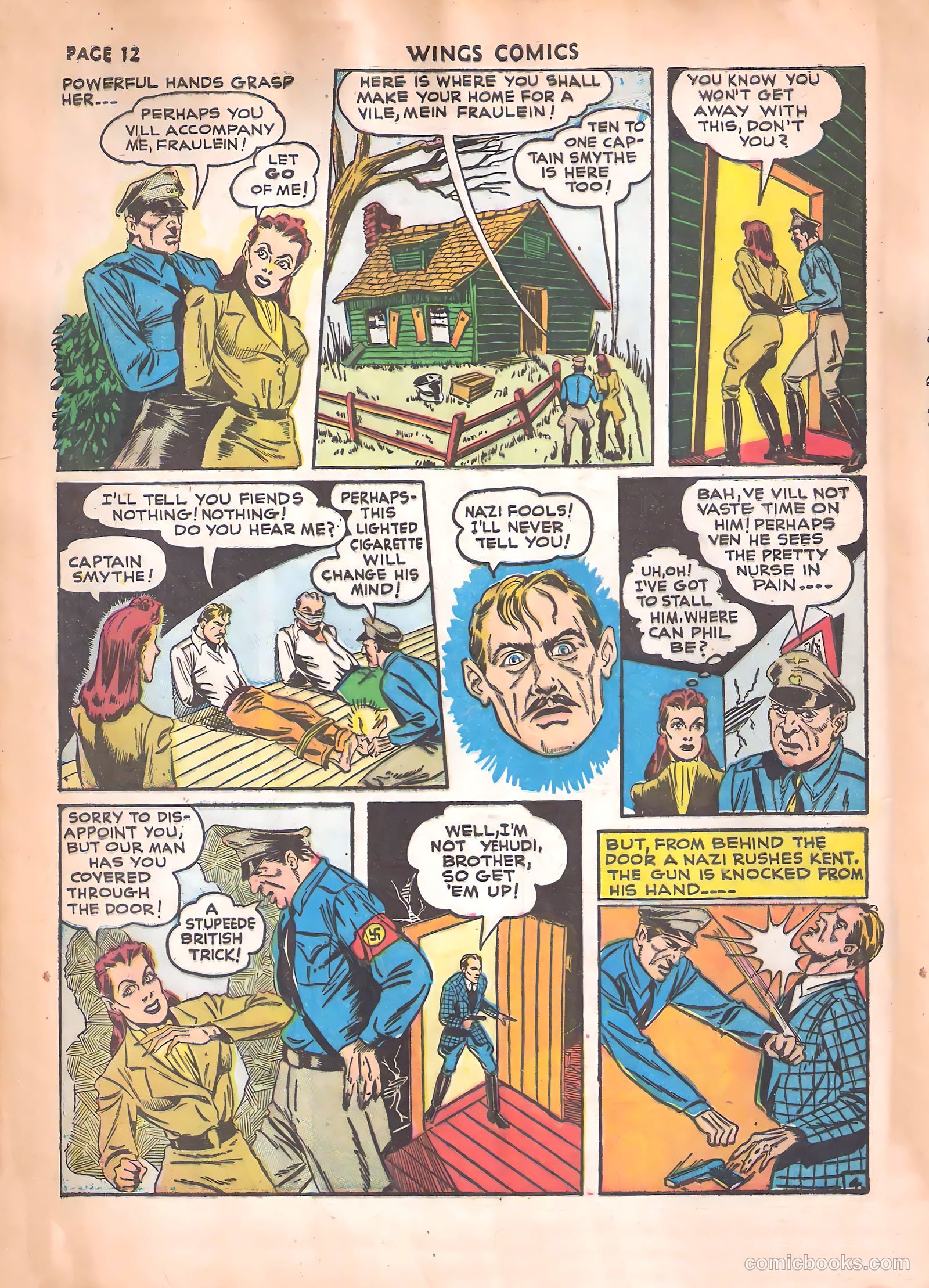 Wings Comics #17 (1942) — page 14 of 68