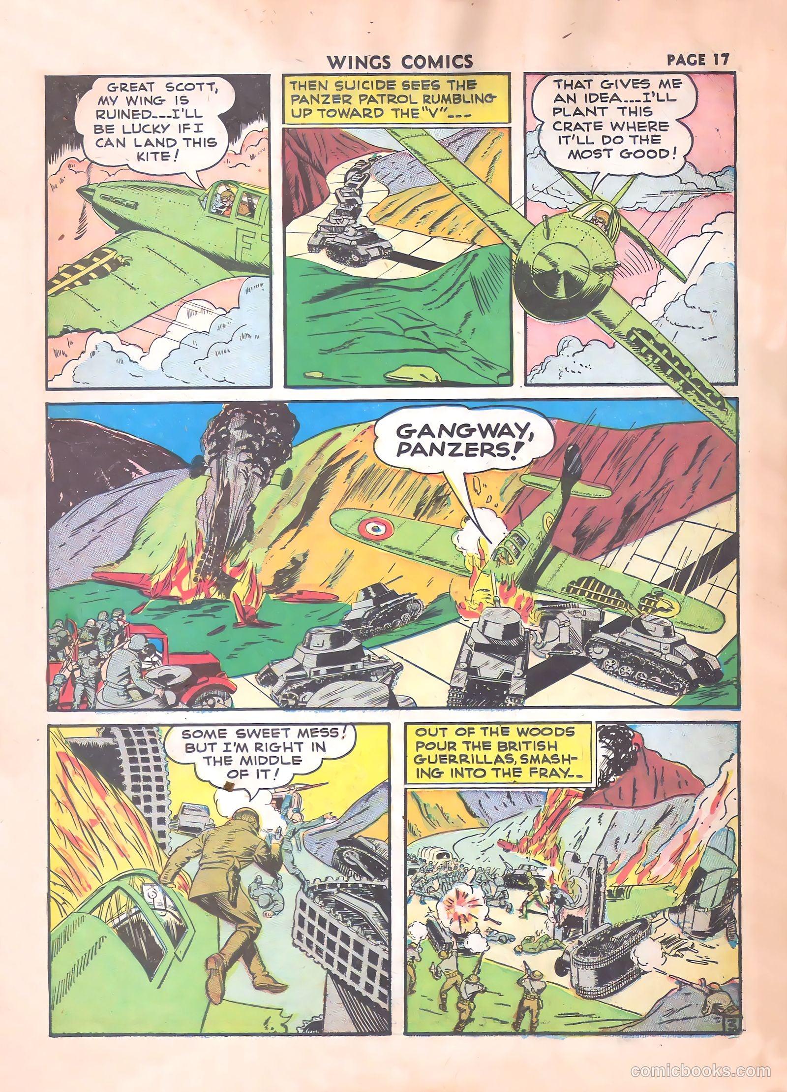 Wings Comics #17 (1942) — page 19 of 68