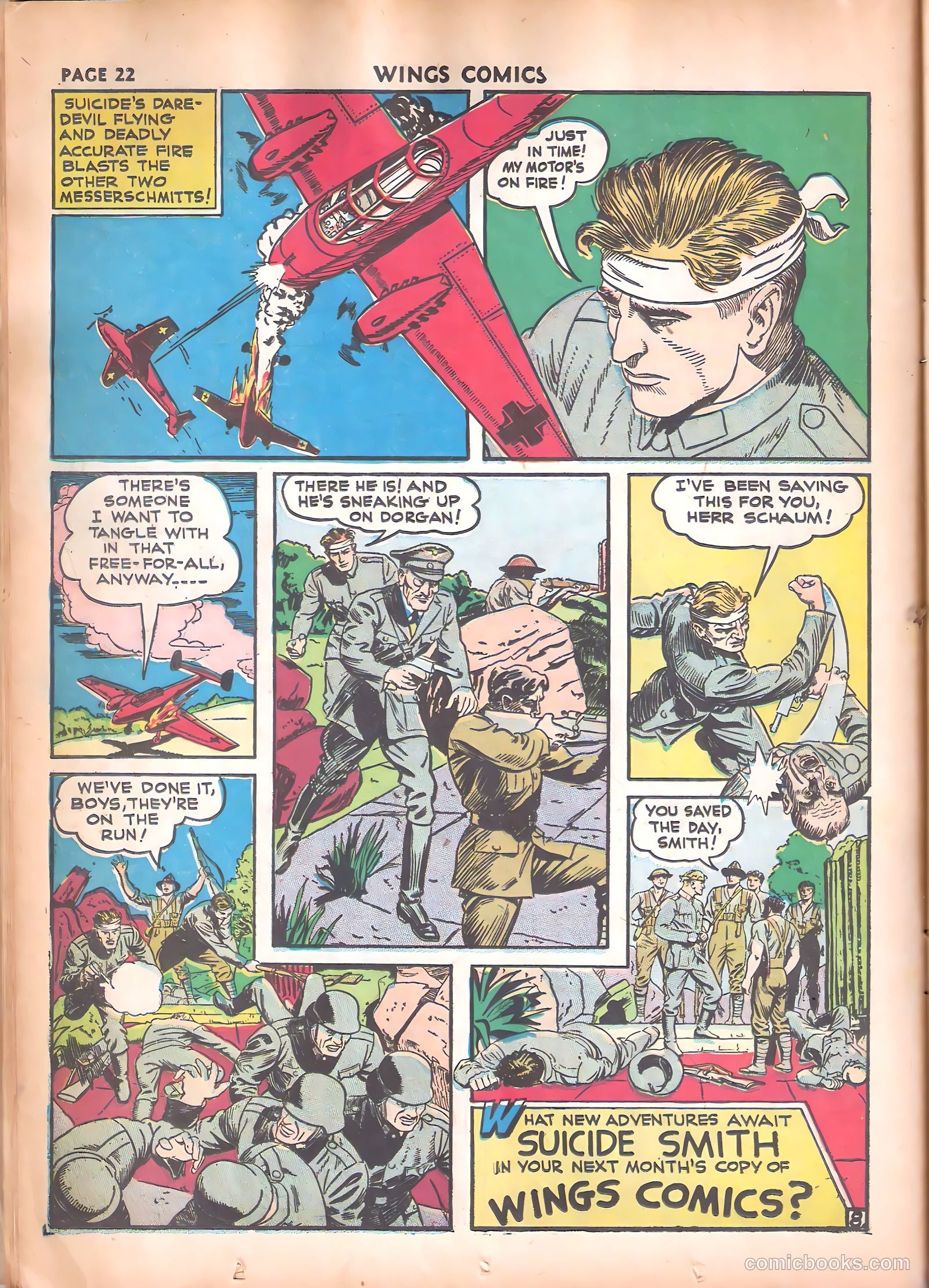 Wings Comics #17 (1942) — page 24 of 68