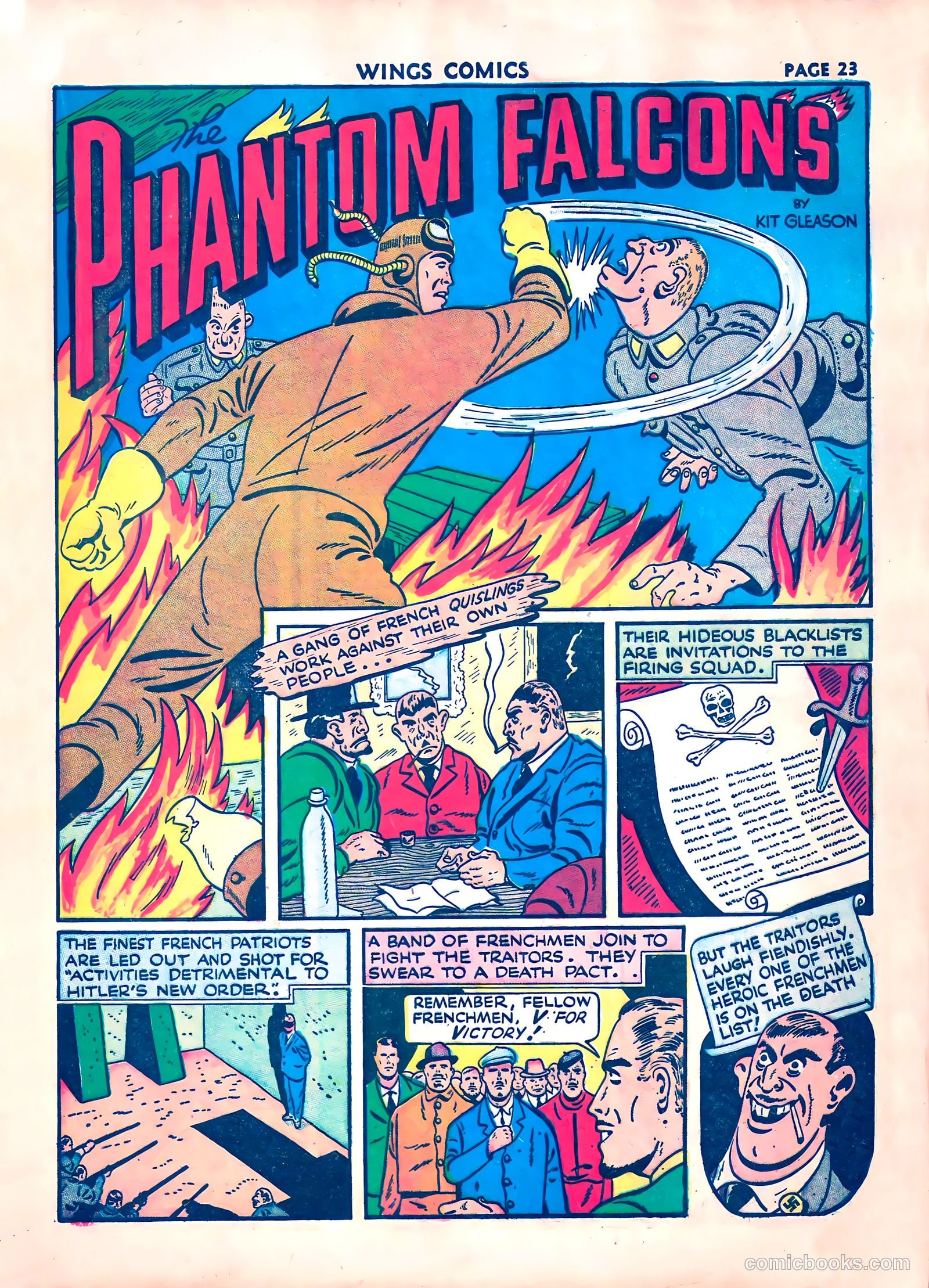 Wings Comics #17 (1942) — page 25 of 68