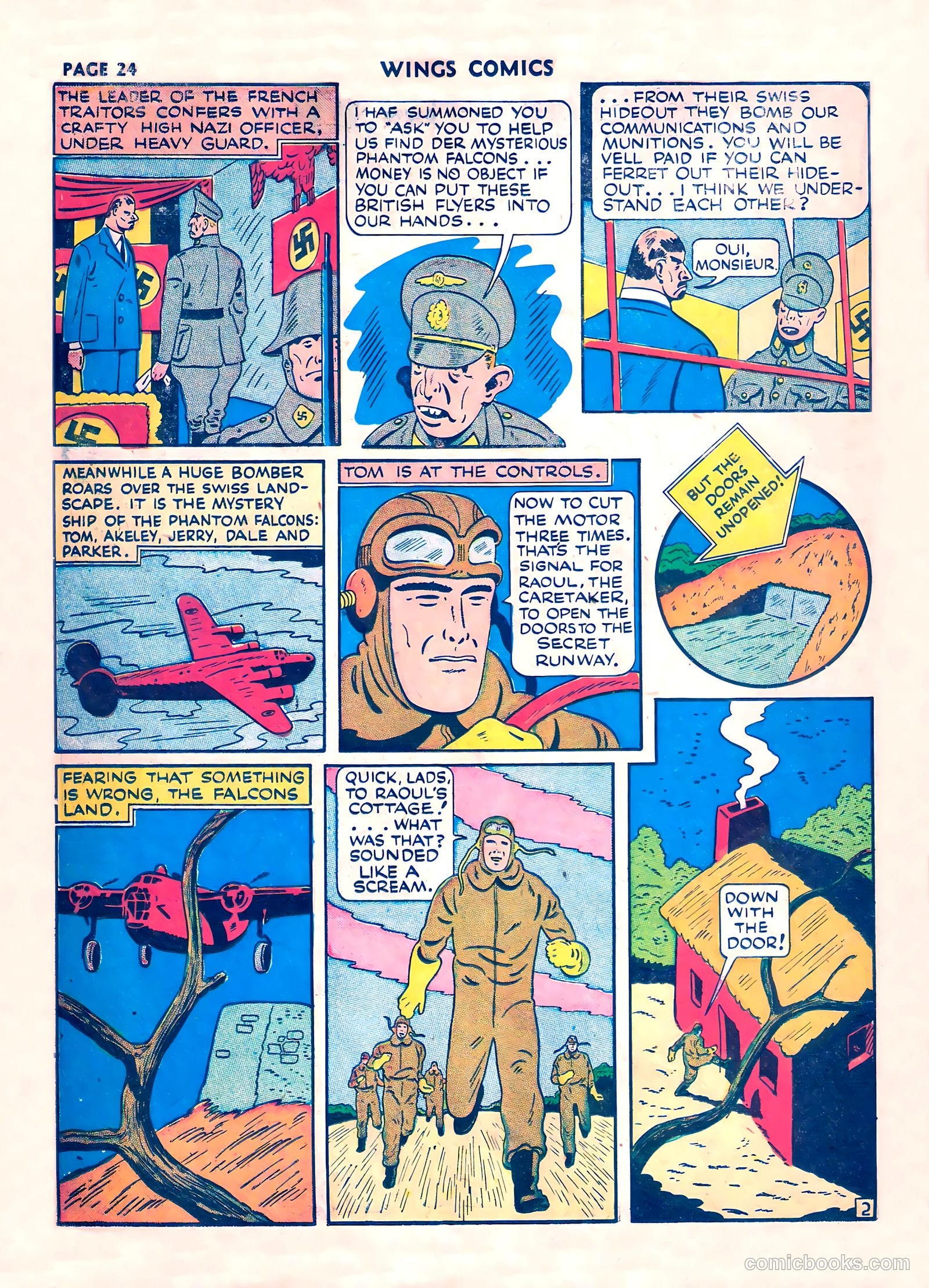 Wings Comics #17 (1942) — page 26 of 68