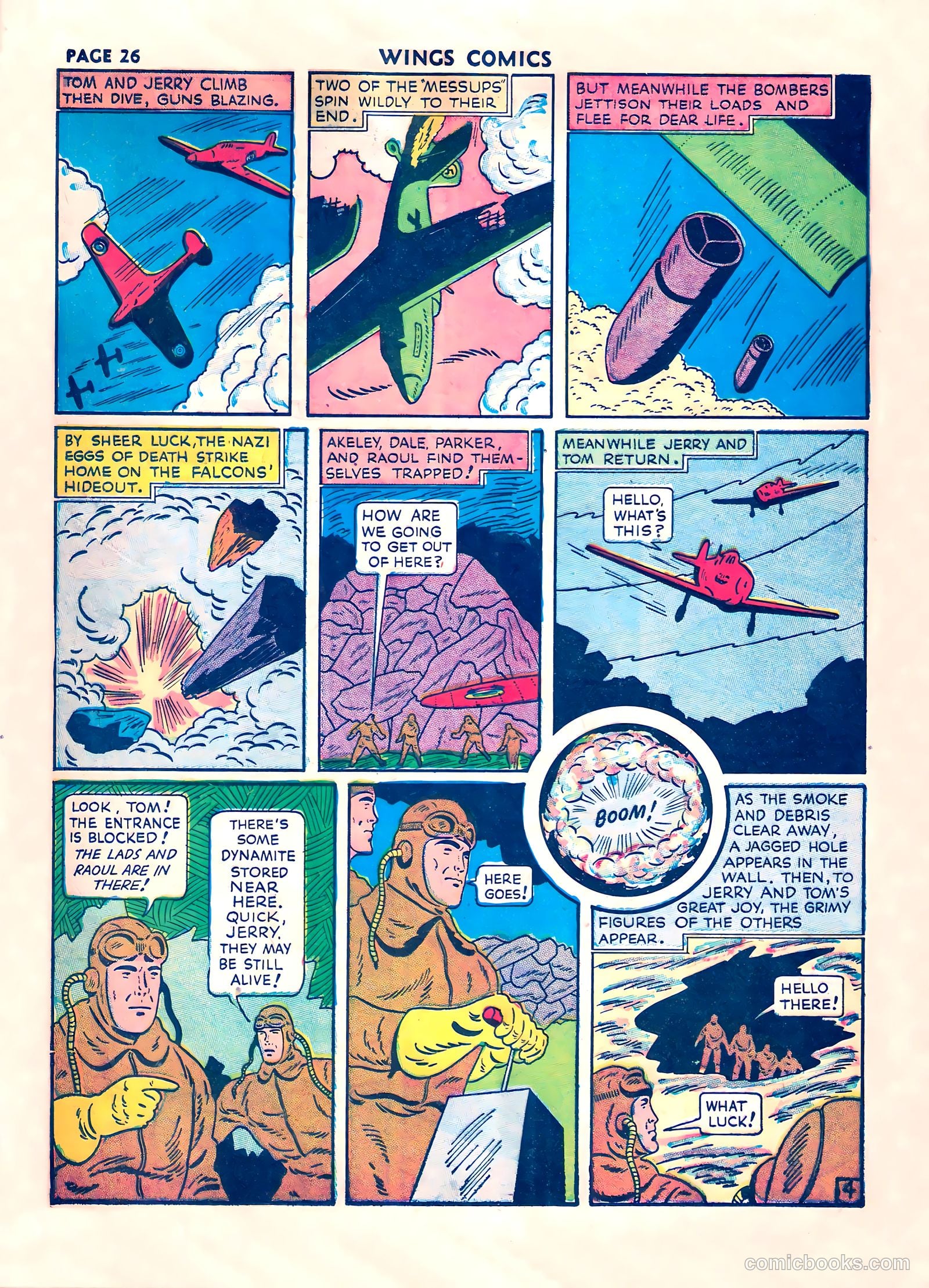 Wings Comics #17 (1942) — page 28 of 68