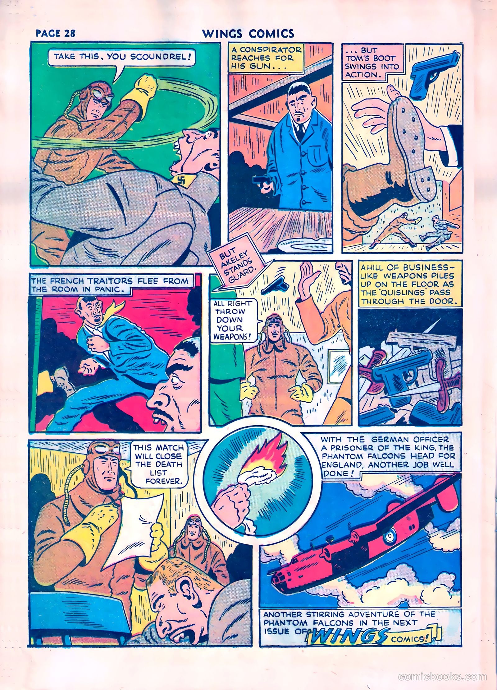 Wings Comics #17 (1942) — page 30 of 68