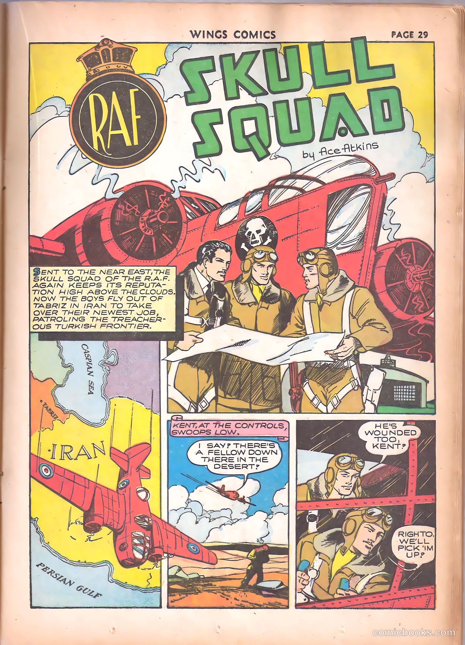 Wings Comics #17 (1942) — page 31 of 68