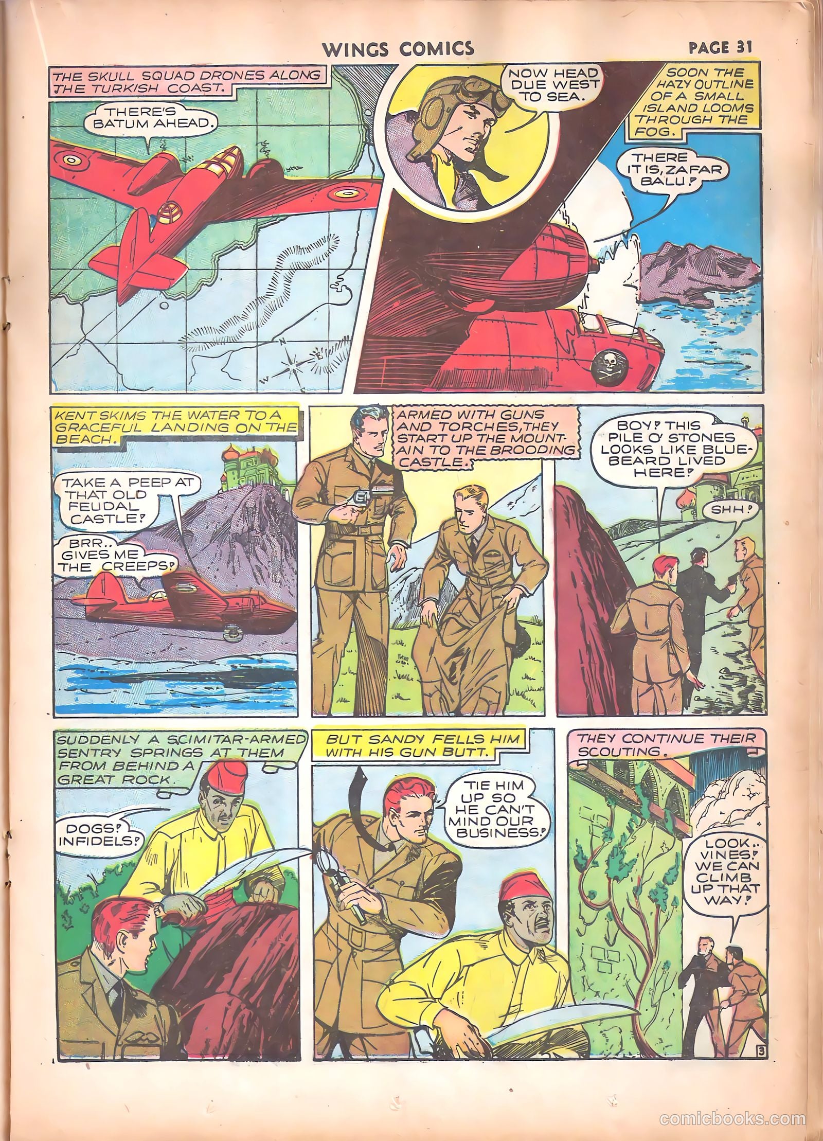 Wings Comics #17 (1942) — page 33 of 68