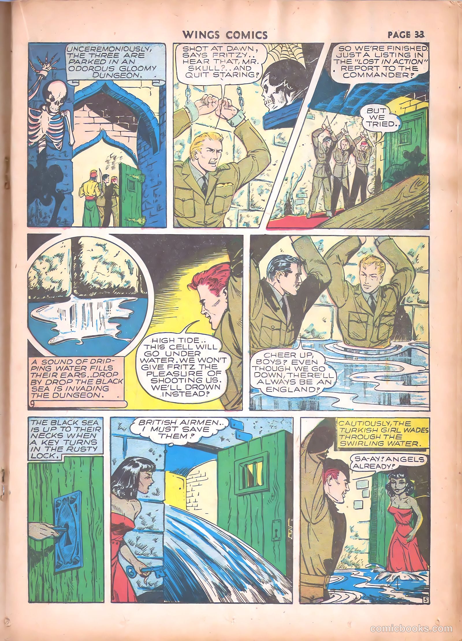 Wings Comics #17 (1942) — page 35 of 68