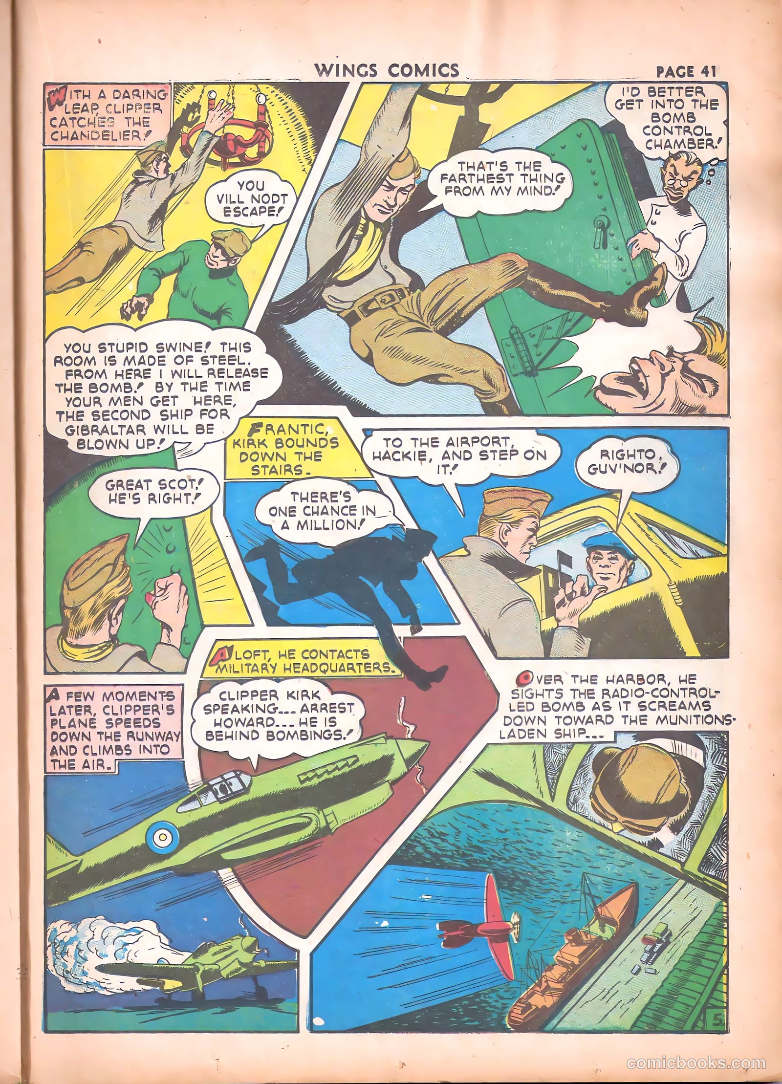 Wings Comics #17 (1942) — page 43 of 68