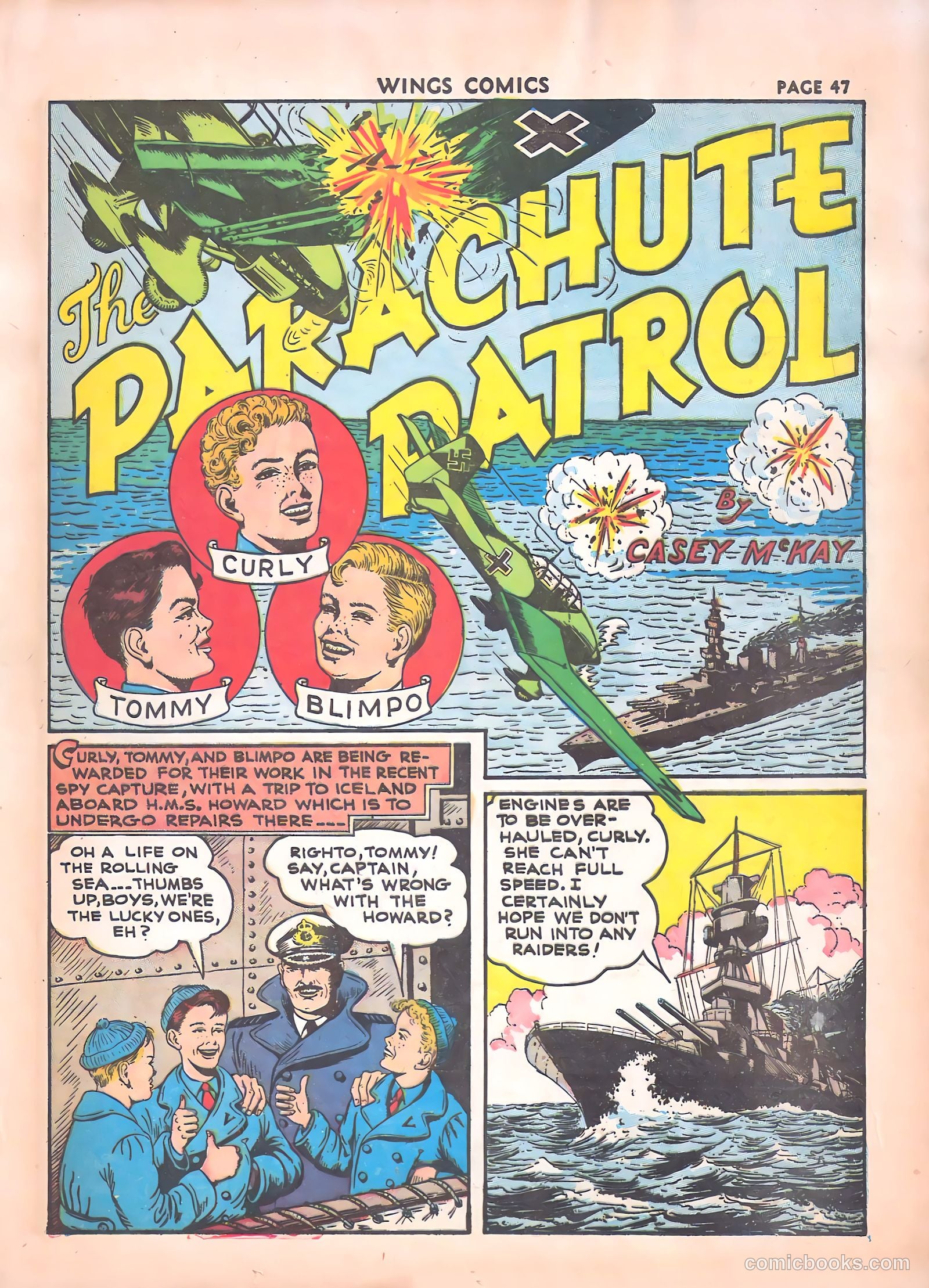 Wings Comics #17 (1942) — page 49 of 68