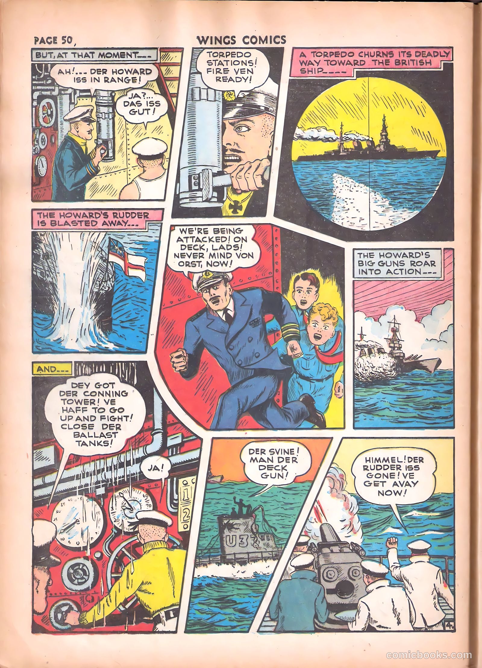 Wings Comics #17 (1942) — page 52 of 68