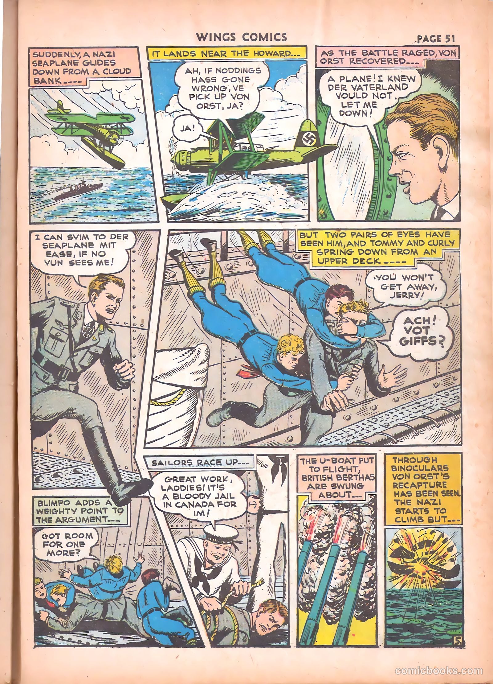 Wings Comics #17 (1942) — page 53 of 68