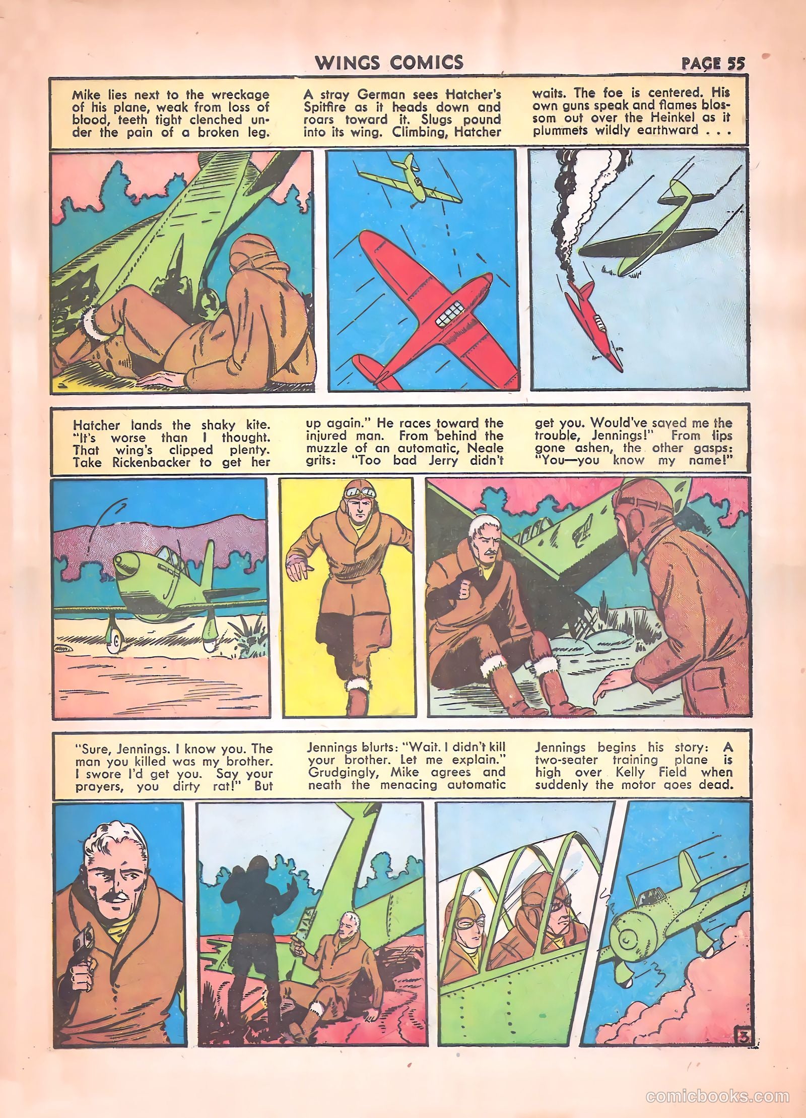 Wings Comics #17 (1942) — page 57 of 68