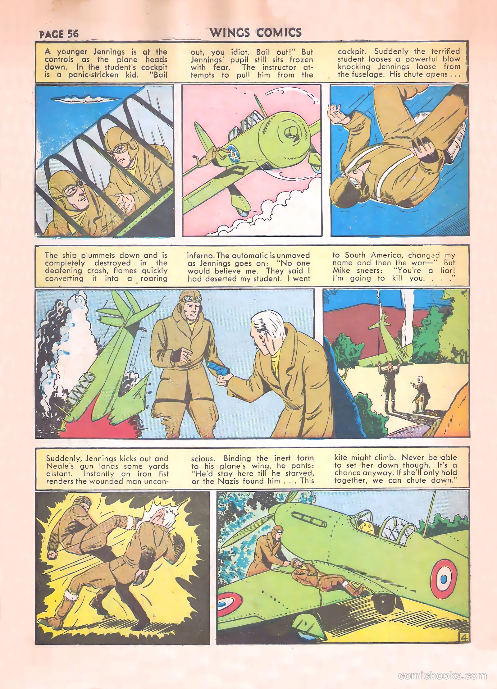 Wings Comics #17 (1942) — page 58 of 68