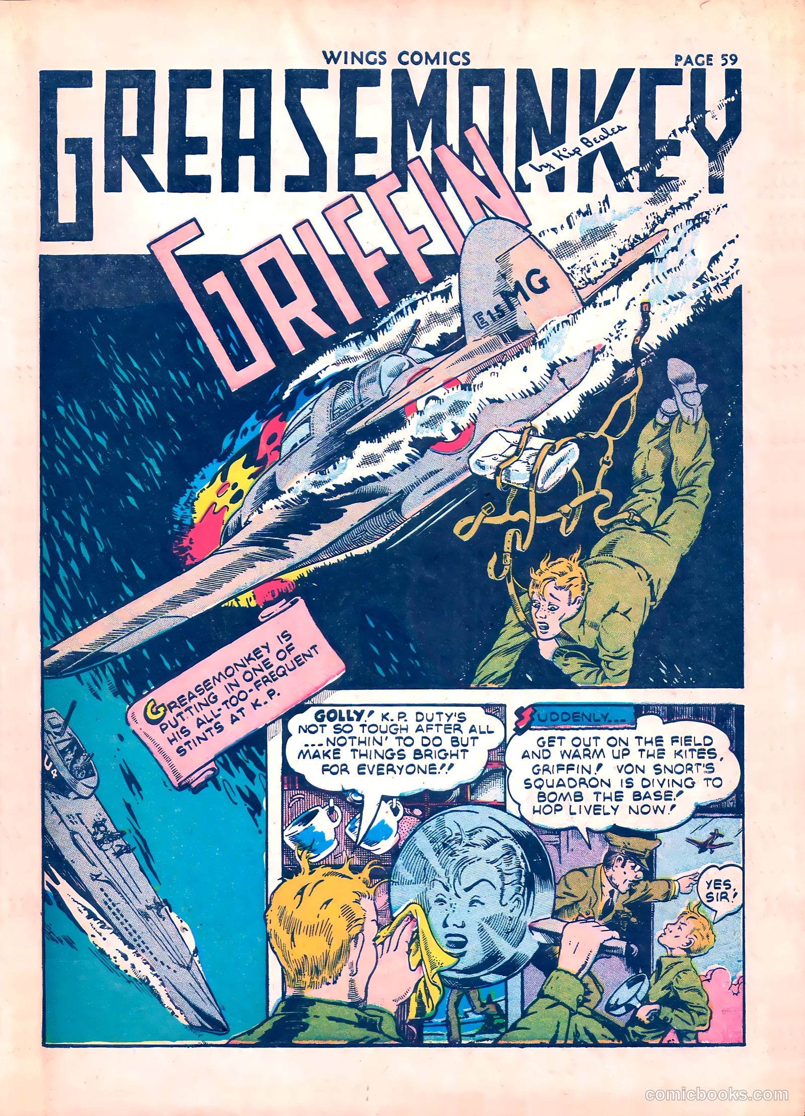 Wings Comics #17 (1942) — page 61 of 68