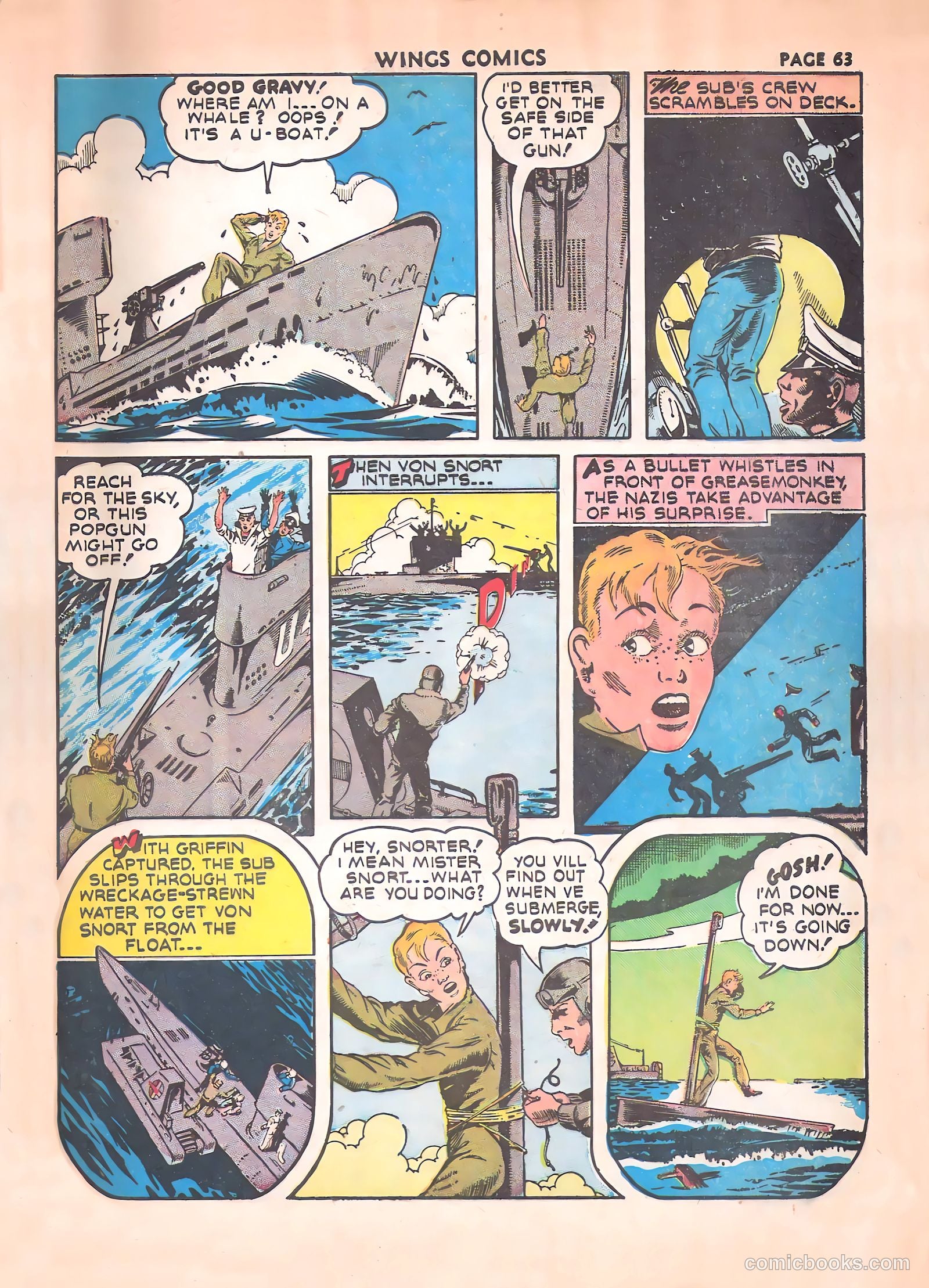 Wings Comics #17 (1942) — page 65 of 68