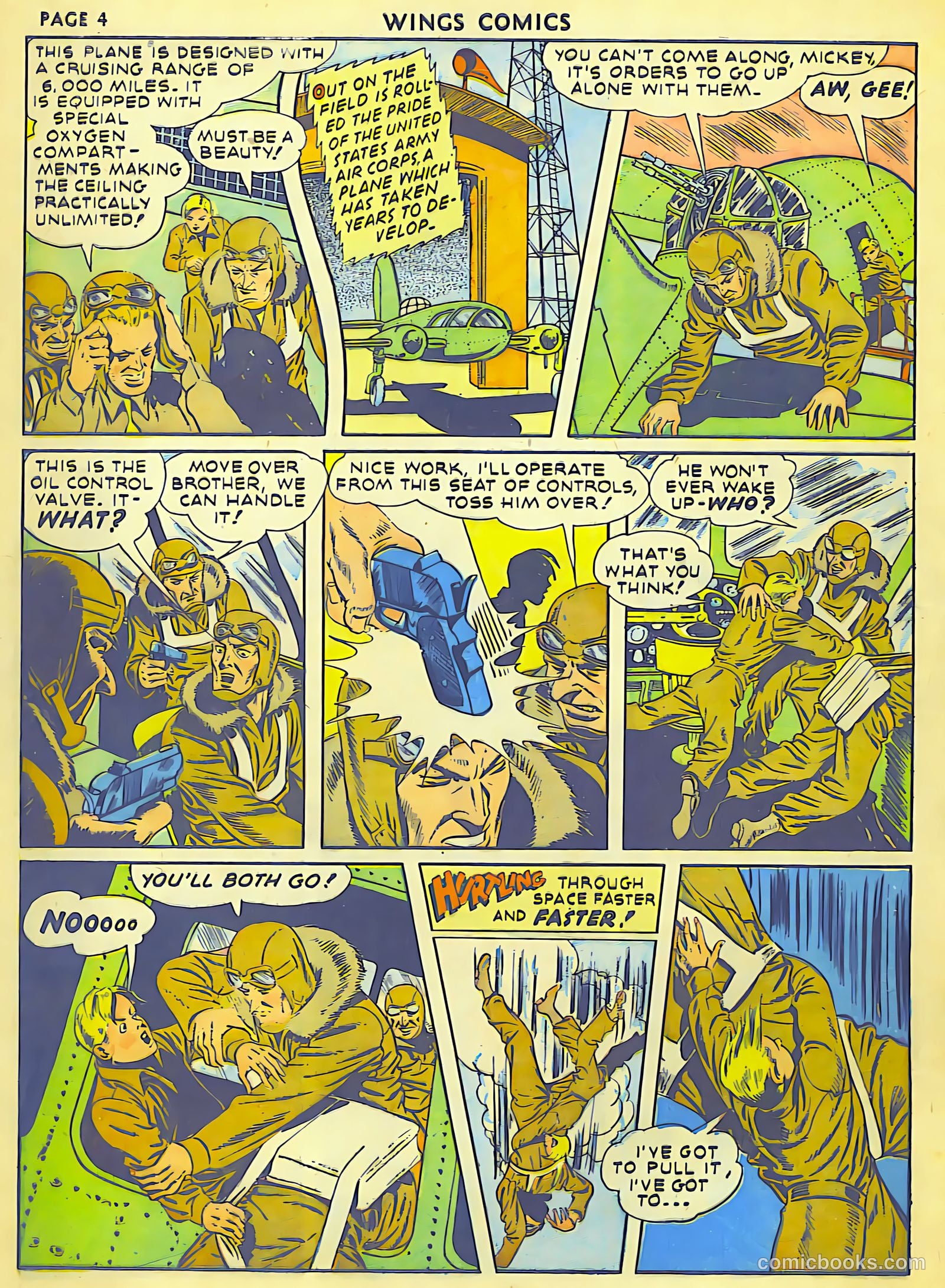 Wings Comics #18 (1942) — page 6 of 68