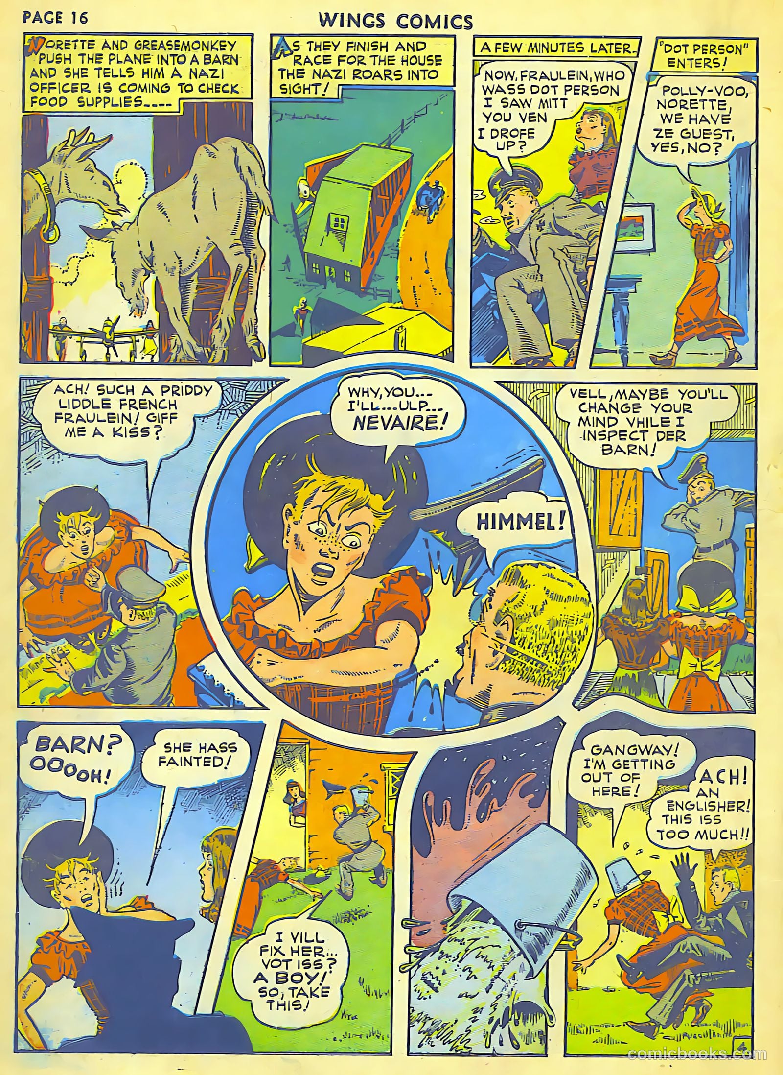 Wings Comics #18 (1942) — page 18 of 68