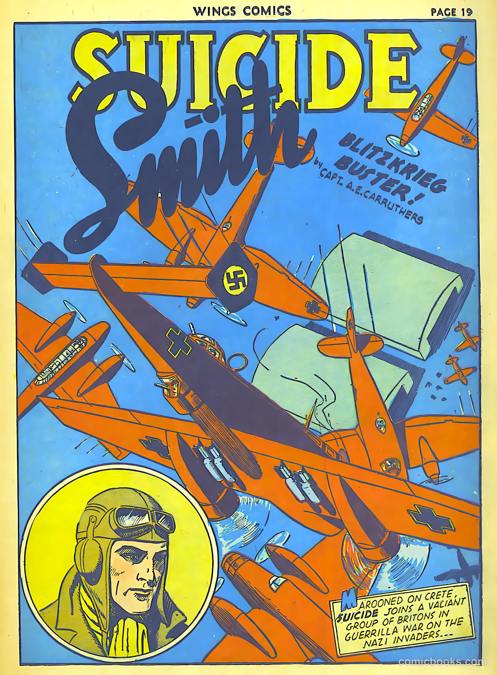 Wings Comics #18 (1942) — page 21 of 68
