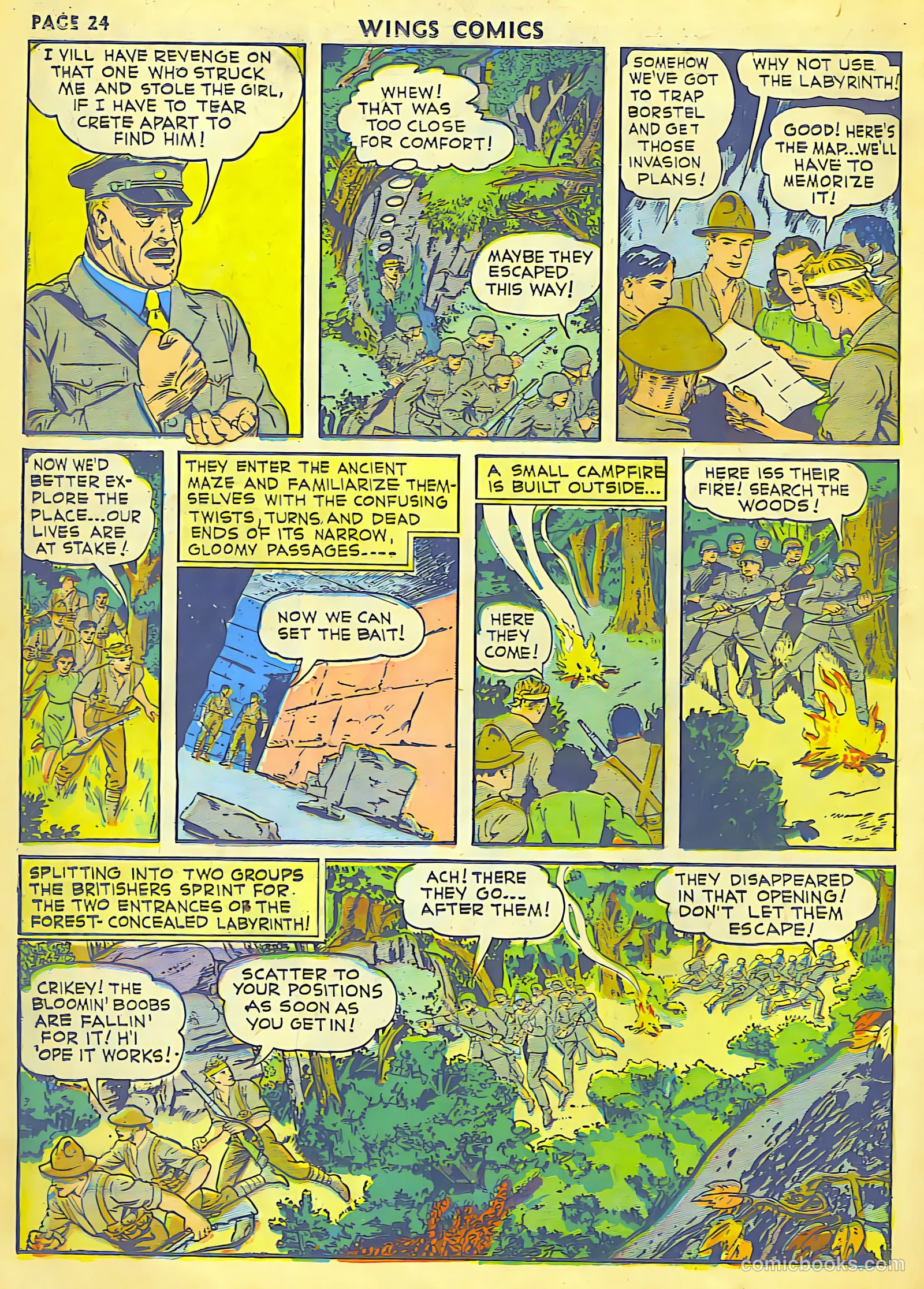 Wings Comics #18 (1942) — page 26 of 68