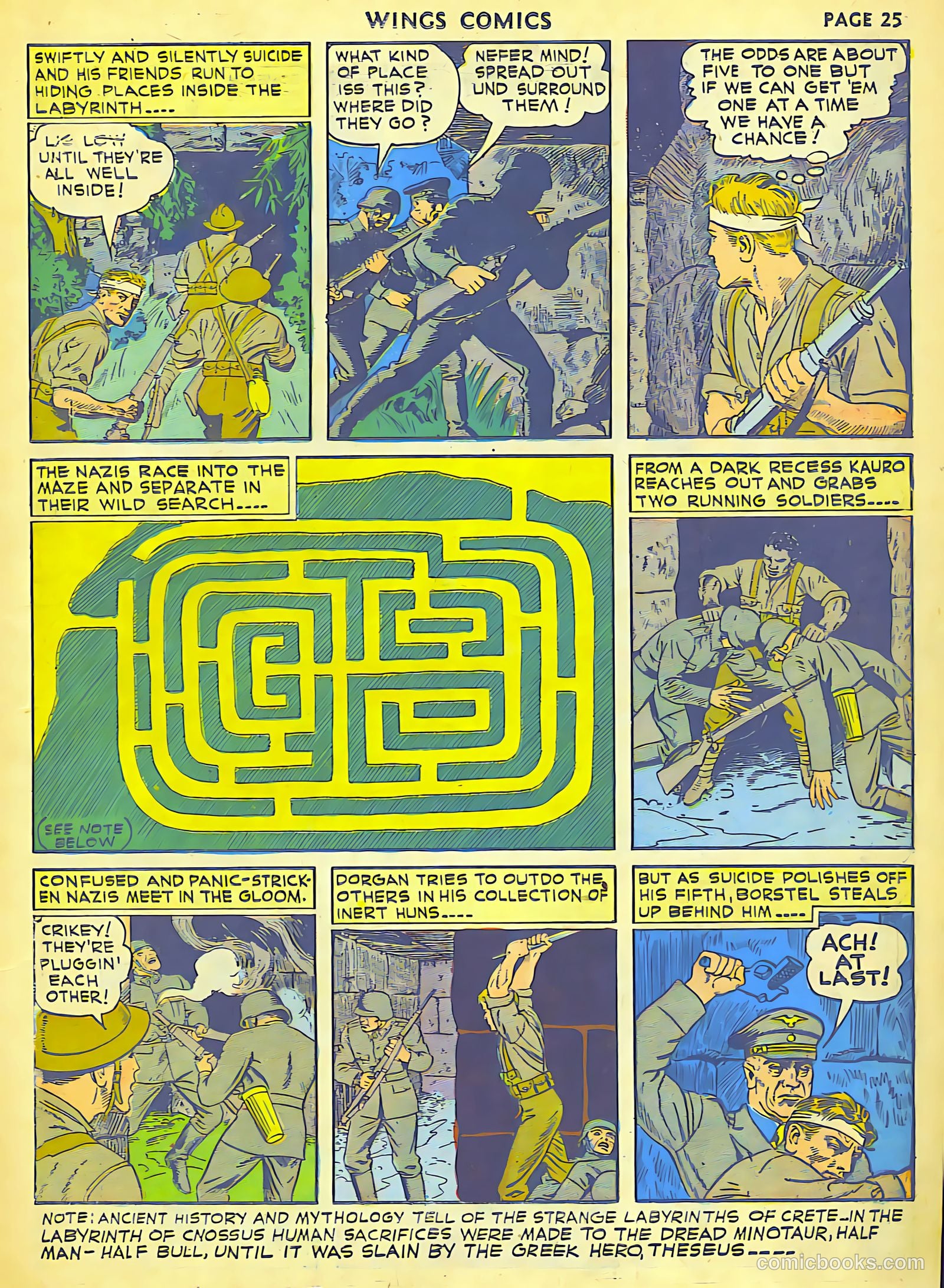 Wings Comics #18 (1942) — page 27 of 68