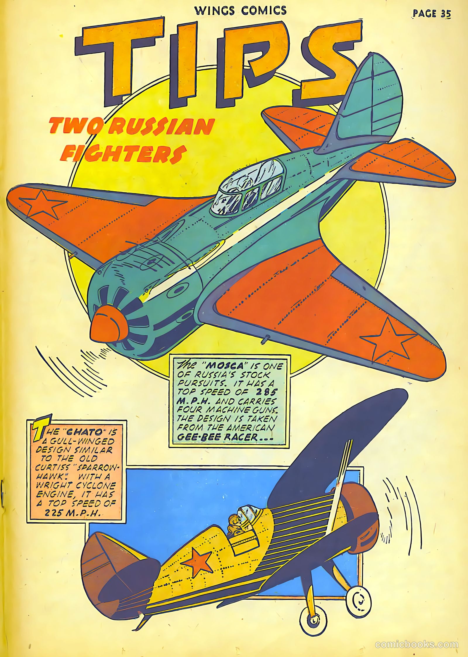 Wings Comics #18 (1942) — page 37 of 68