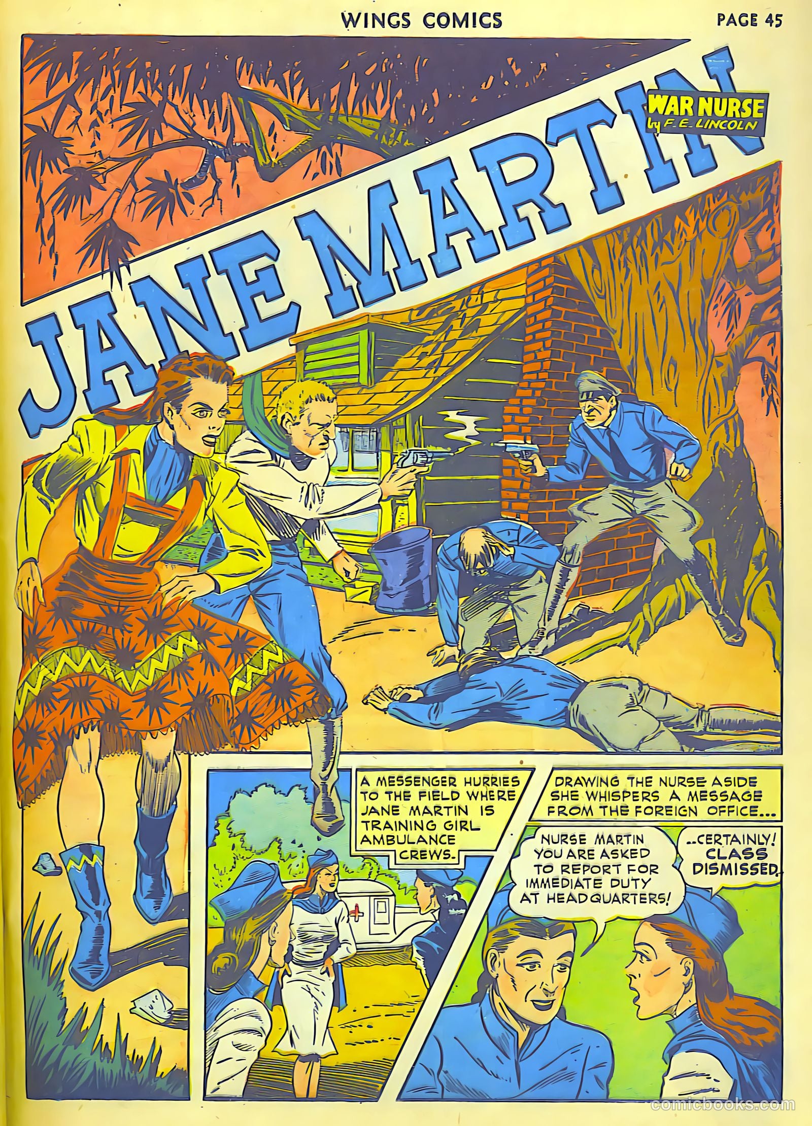 Wings Comics #18 (1942) — page 47 of 68