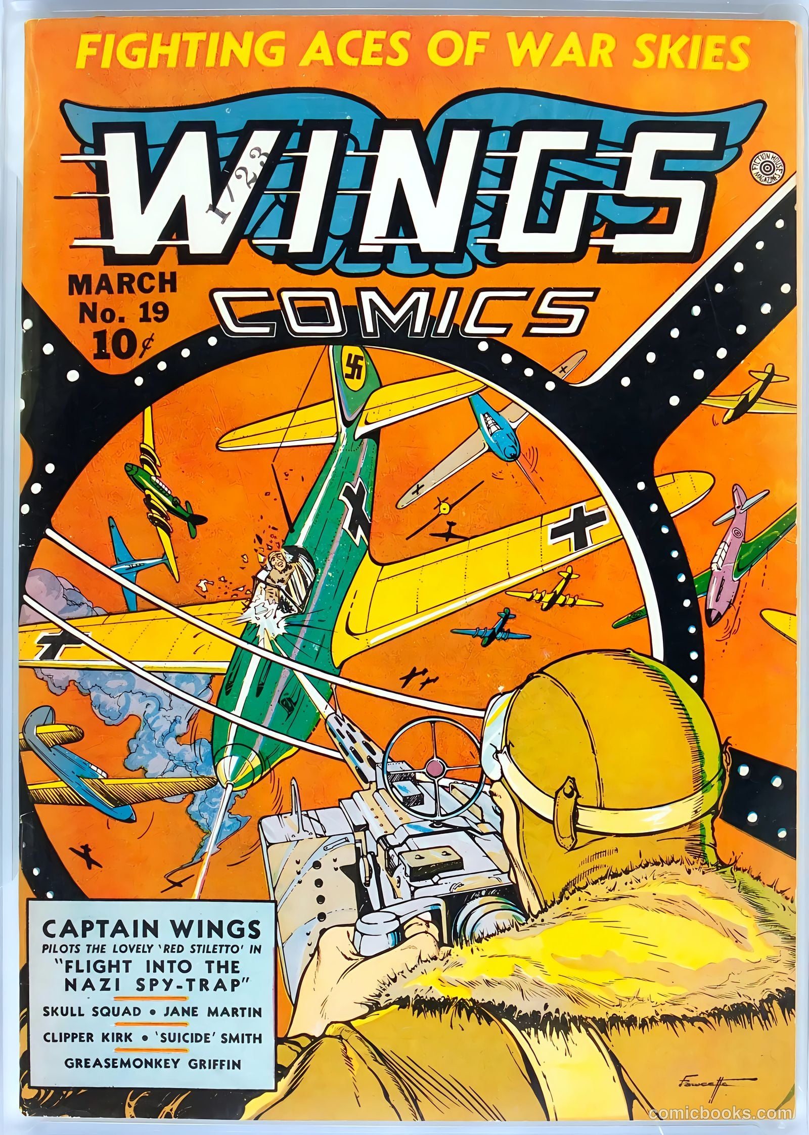Wings Comics #19
