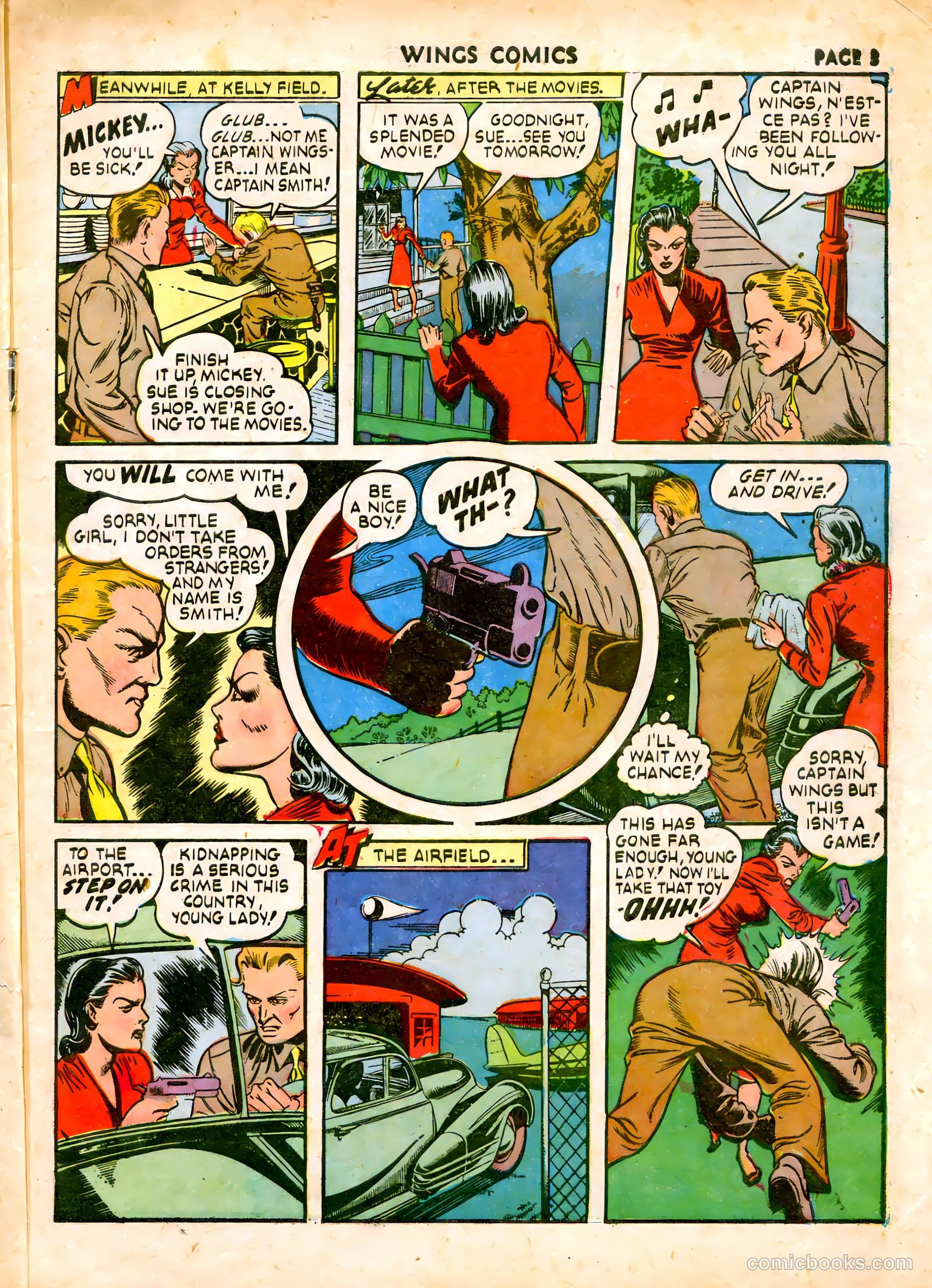 Wings Comics #19 (1942) — page 6 of 68