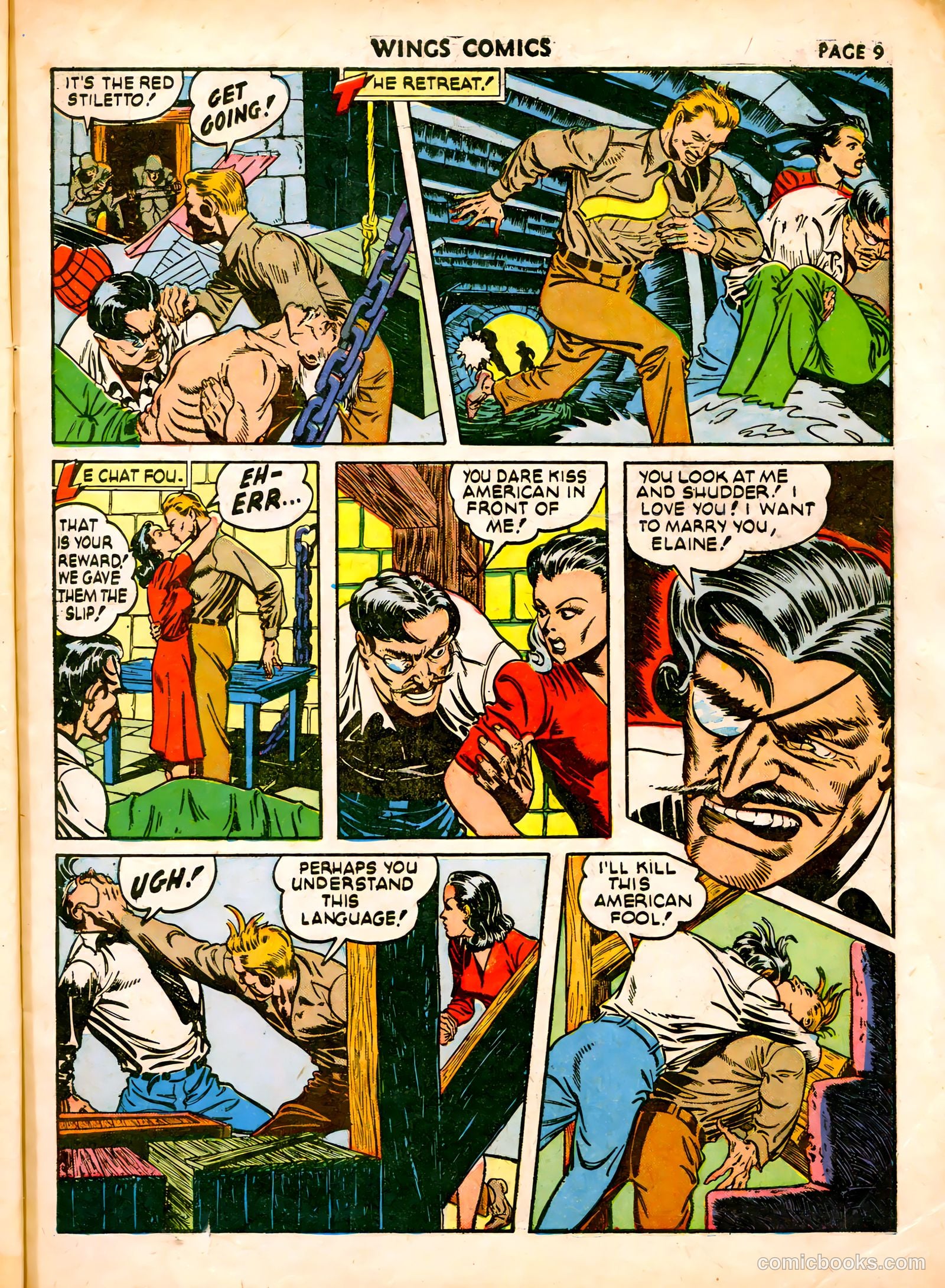 Wings Comics #19 (1942) — page 12 of 68
