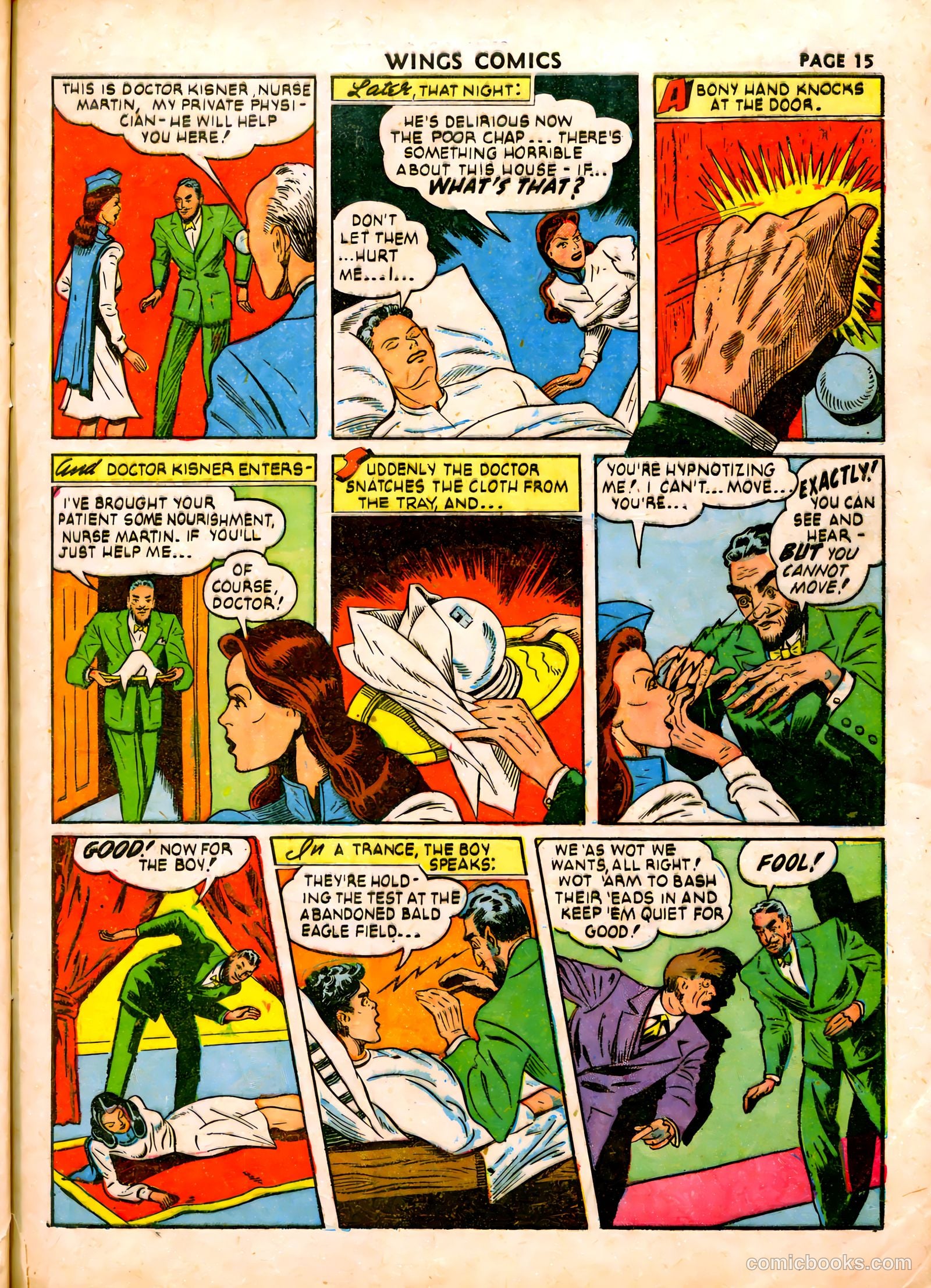 Wings Comics #19 (1942) — page 18 of 68