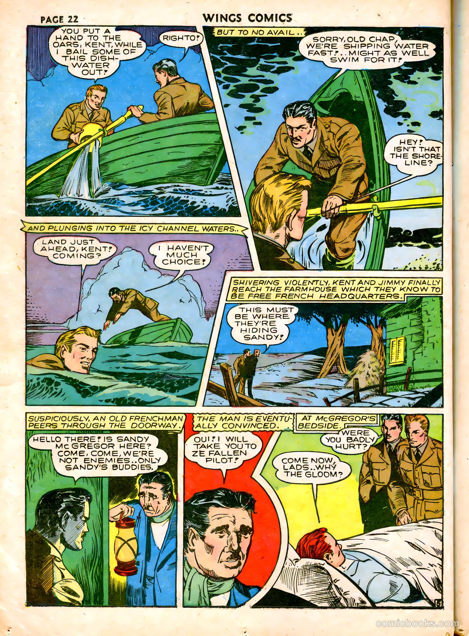 Wings Comics #19 (1942) — page 25 of 68