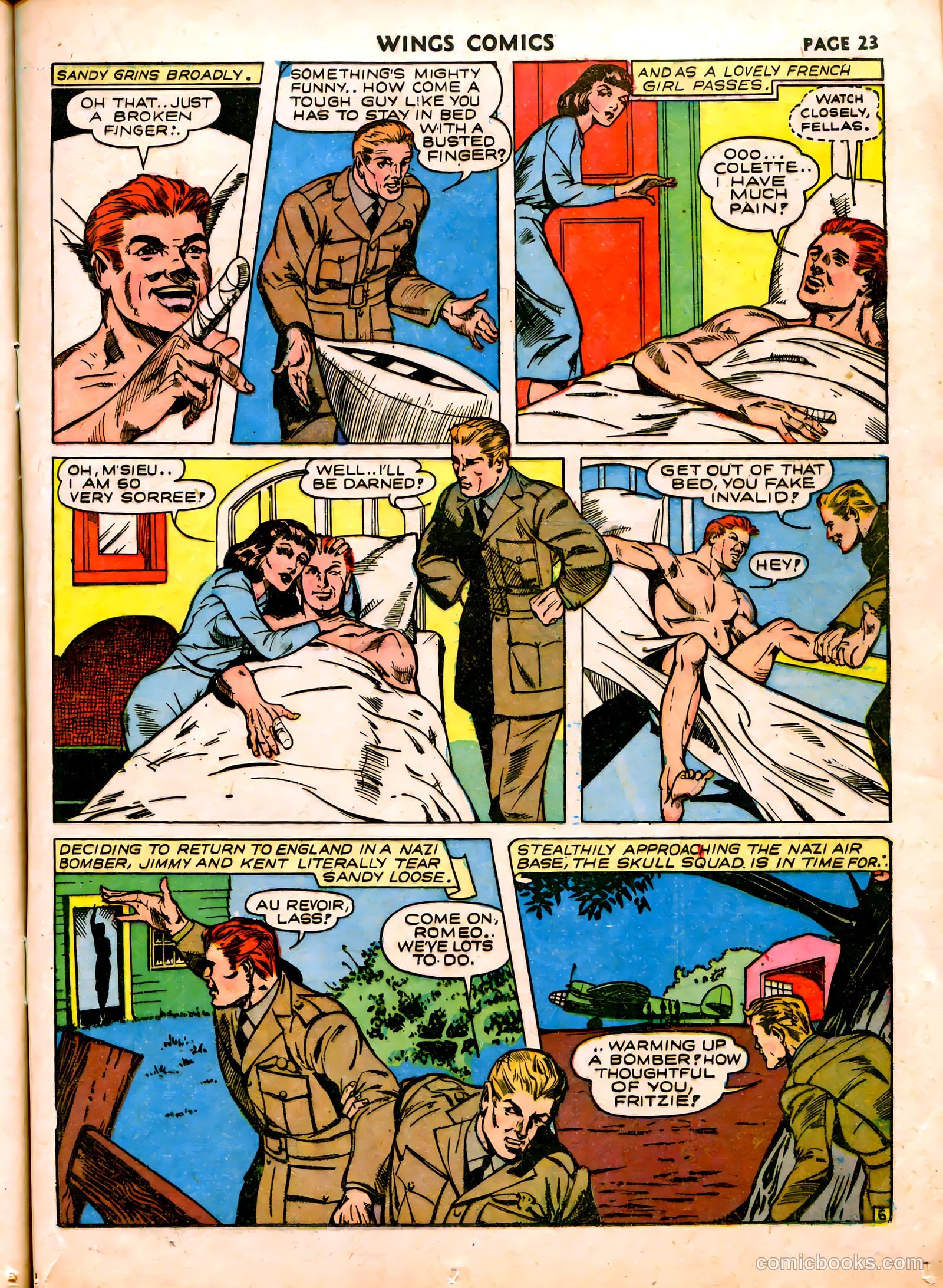 Wings Comics #19 (1942) — page 26 of 68